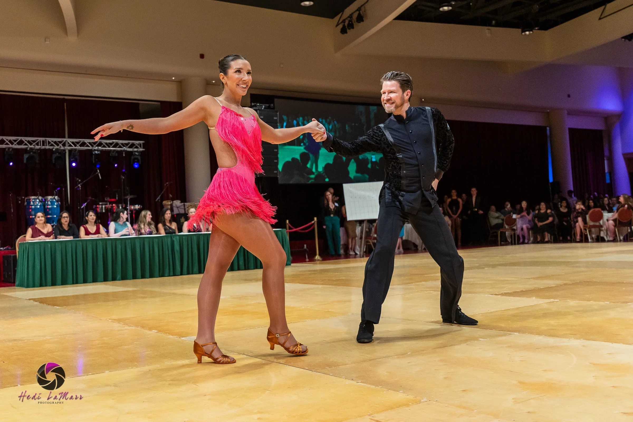 Gracie Tuohy, 2026 Celebrity Dance Contestant, and dance partner, David Browning from Arthur Murray Dance Studio