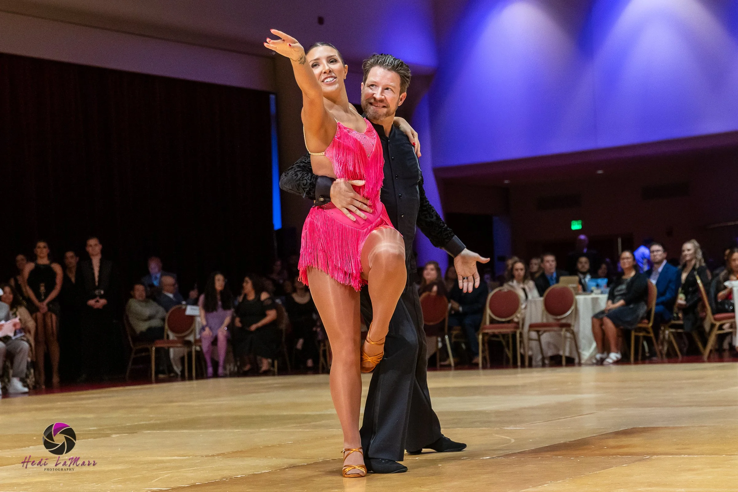 Gracie Tuohy, 2026 Celebrity Dance Contestant, and dance partner, David Browning from Arthur Murray Dance Studio