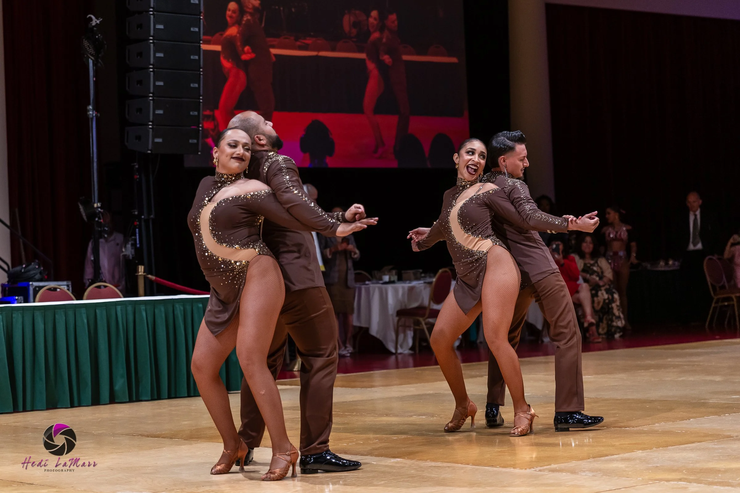 Chi X performing at the 2026 Rhumba 4 Rainbow gala event