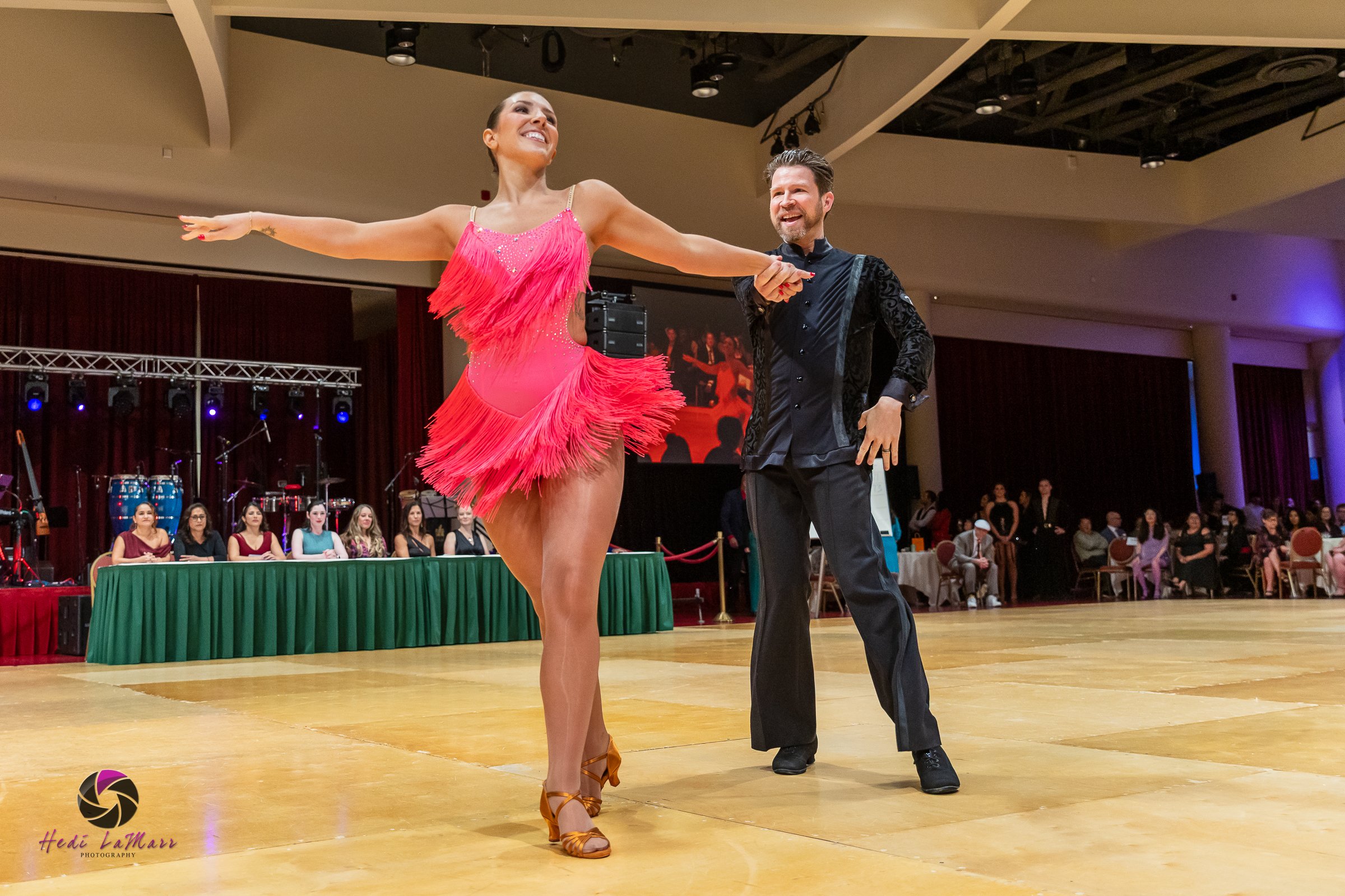 Gracie Tuohy, 2026 Celebrity Dance Contestant, and dance partner, David Browning from Arthur Murray Dance Studio