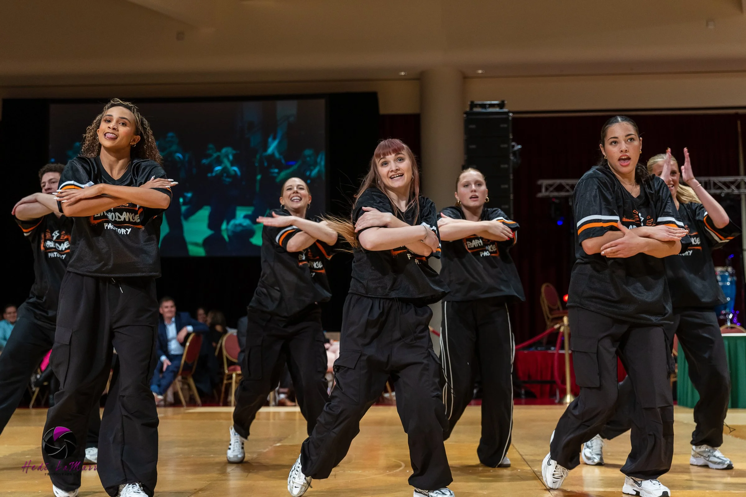 Barrio Dance performing their first act at the 22nd annual Rhumba 4 Rainbow gala