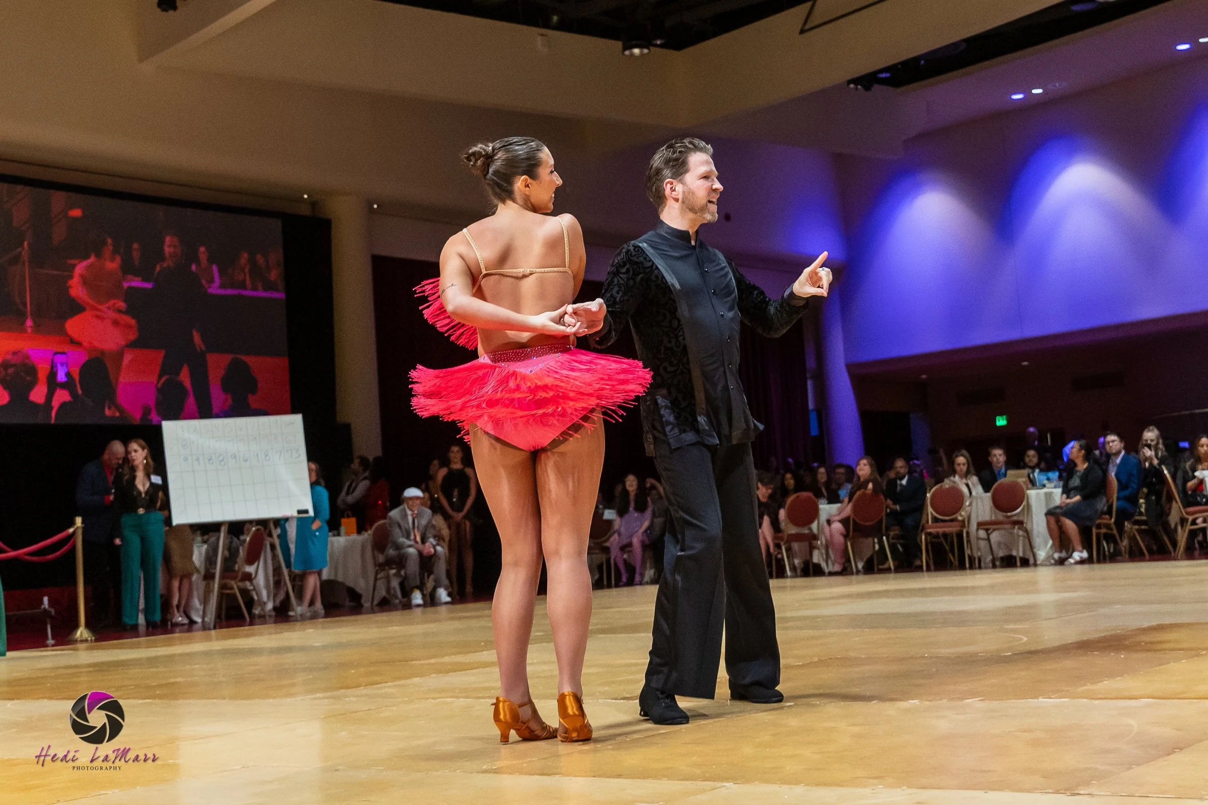 Gracie Tuohy, 2026 Celebrity Dance Contestant, and dance partner, David Browning from Arthur Murray Dance Studio
