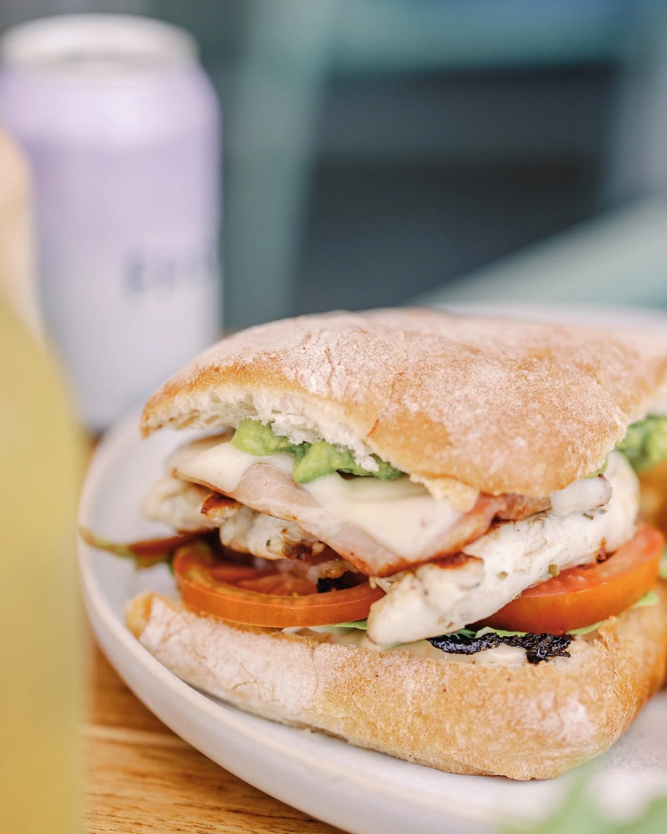 CLUB SANDWICH &amp; CHIPS 
Chicken, bacon, avocado, Swiss cheese, lettuce &amp; tomato with aioli &amp; sweet chipotle chilli sauce 
Available downstairs in our ocean level Beach Bar from midday
Open 7 days #merewethersurfhouse