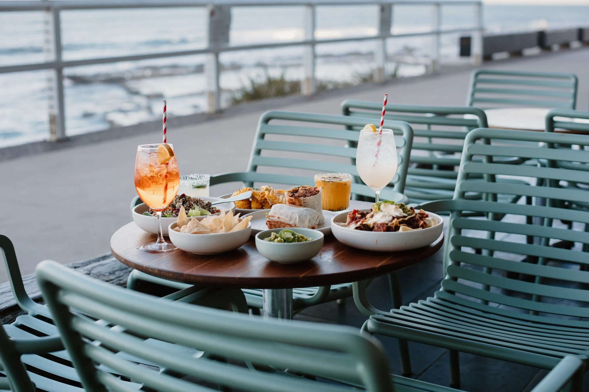 Our ground level Beach Bar serving lunch from 12pm daily #merewethersurfhouse