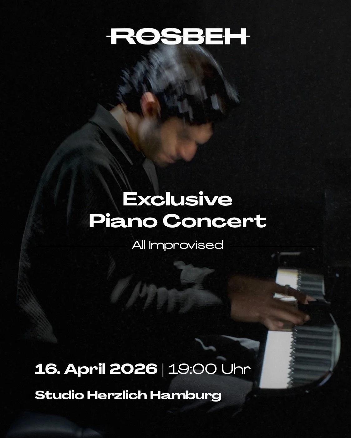Exclusive Piano Concert – ROSBEH