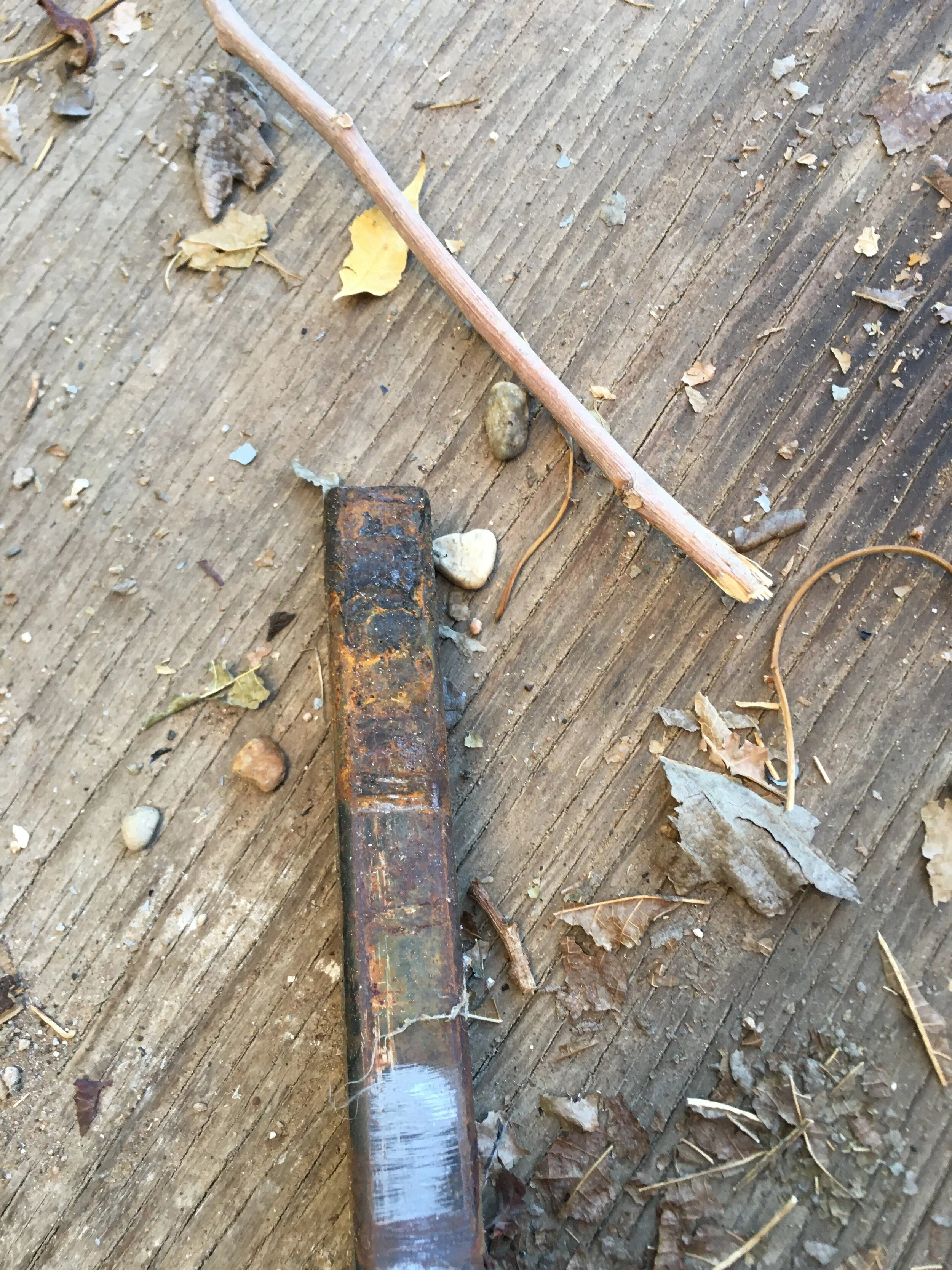 All parts inspected for rust. 