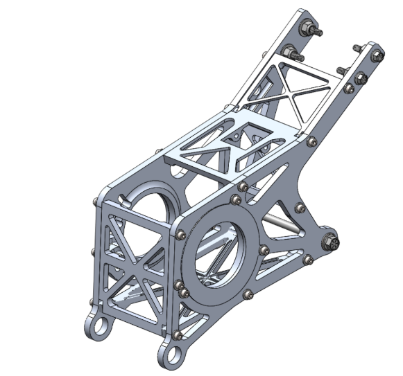 2018 Design A : Mounted both the engine and Drivetrain to the car.