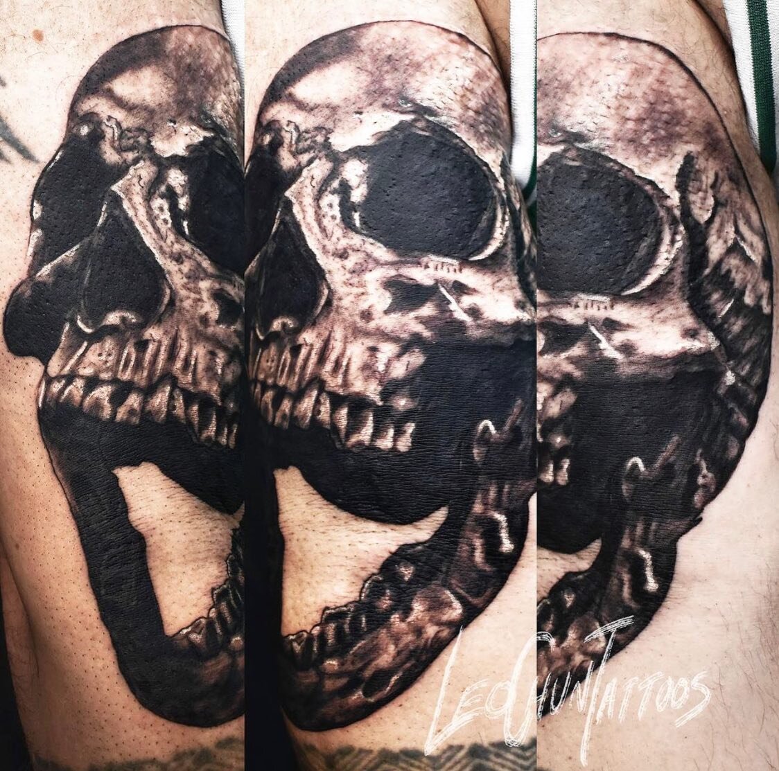 #art #artist #tattoo #tattooidea #hamont #hamilton #ontario #niagara #canada #local #color #colour #linework #custom #illustration #illustrative #realism #neotrad #bng #geek #nerd #dark #sleeve #sleevetattoo #trad #traditional #skull