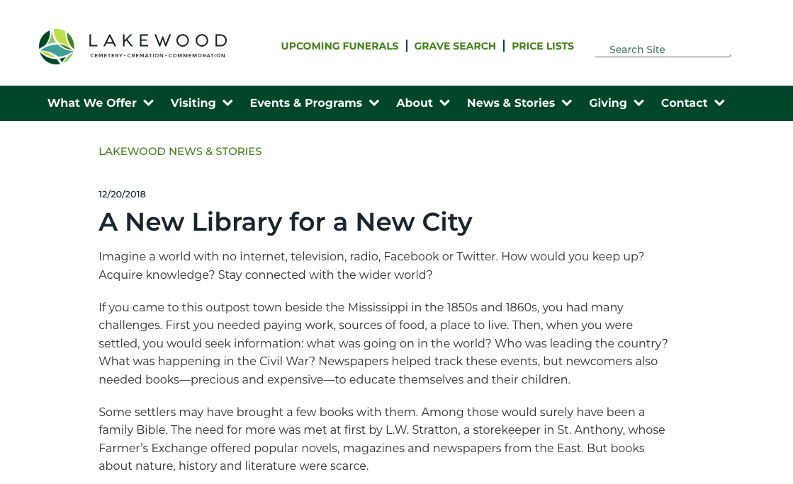 A New Library for a New City