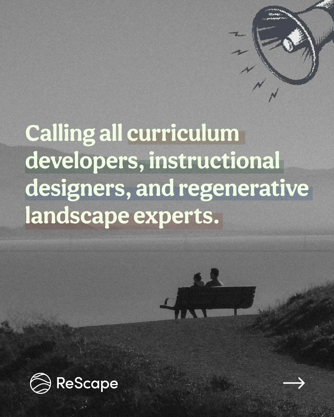 Can you translate ecological urgency into lessons that stick?
 
ReScape is looking for new Curriculum Developers and Instructors to join our mission. We need educators who can inspire and equip people in the classroom, in the field, and on the job si