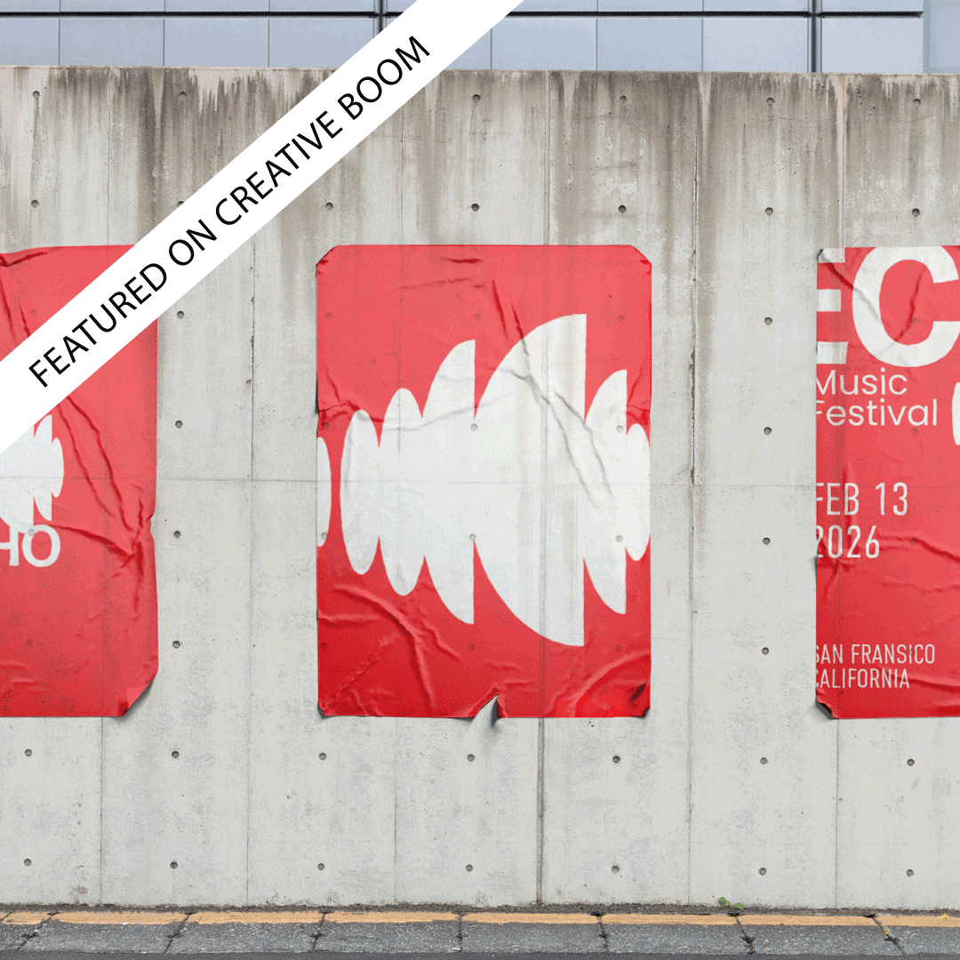 Featured on Creative Boom: Echo Festival