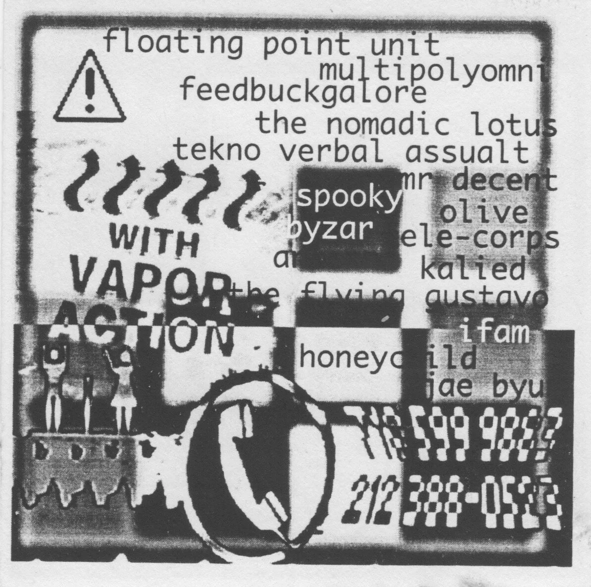 FLYER FOR VAPOR ACTION EVENT ON THE FRYING PAN 1995