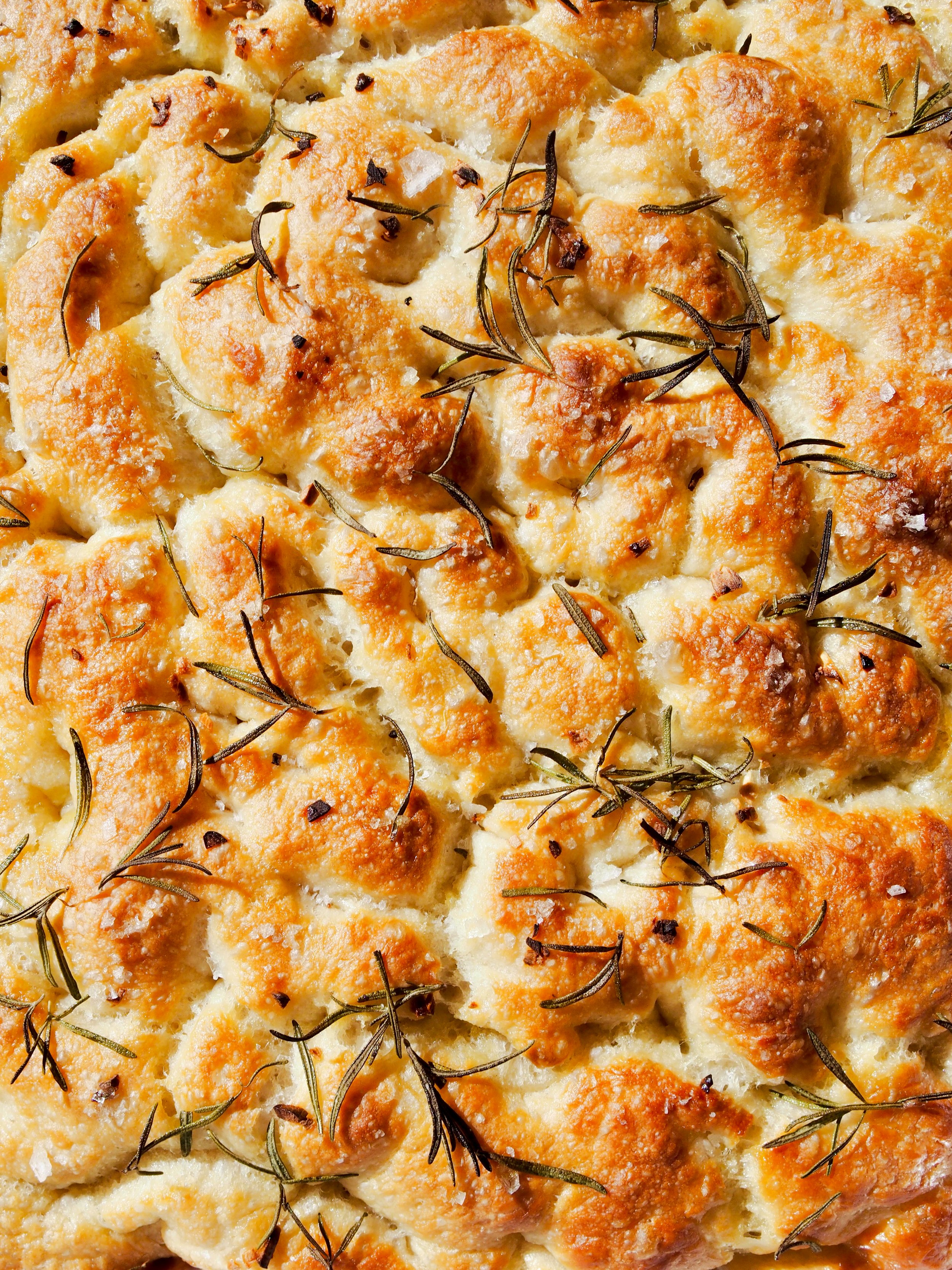 Garlic and Rosemary Focaccia 