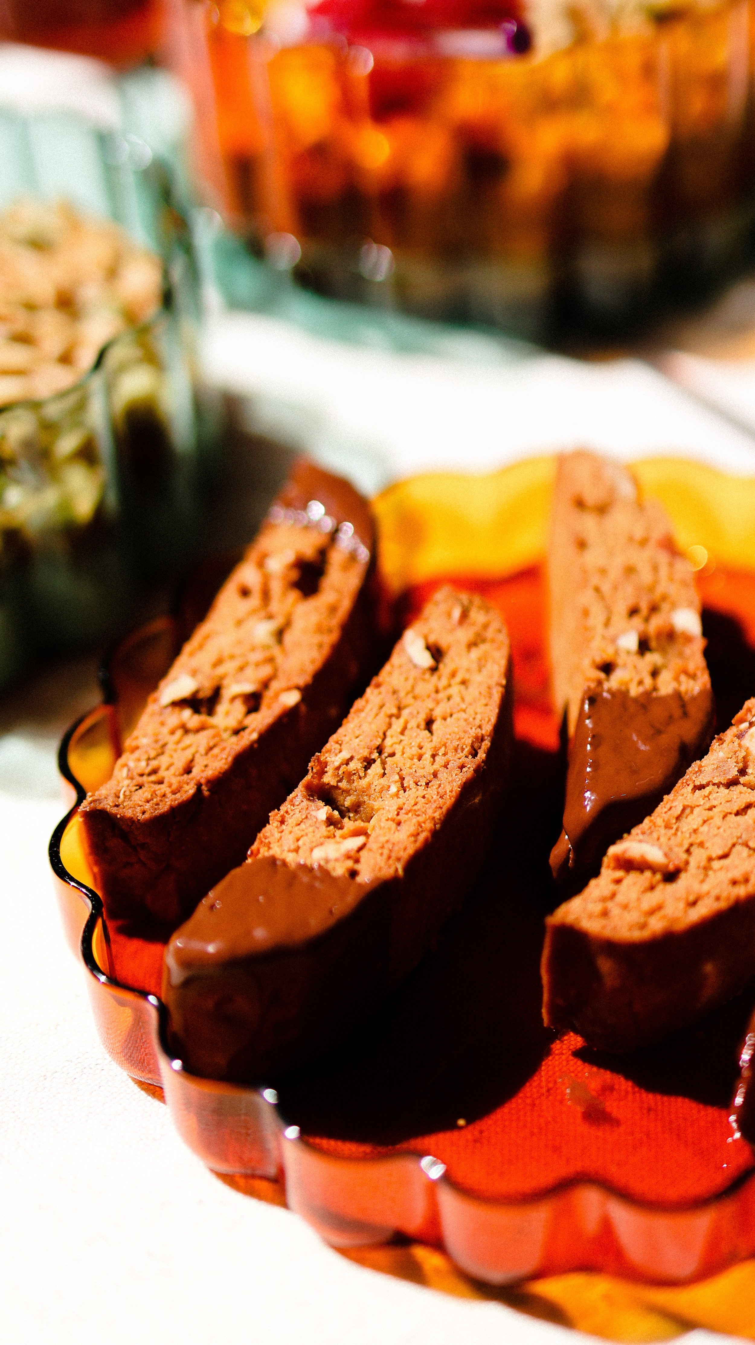 Choc Almond Biscotti