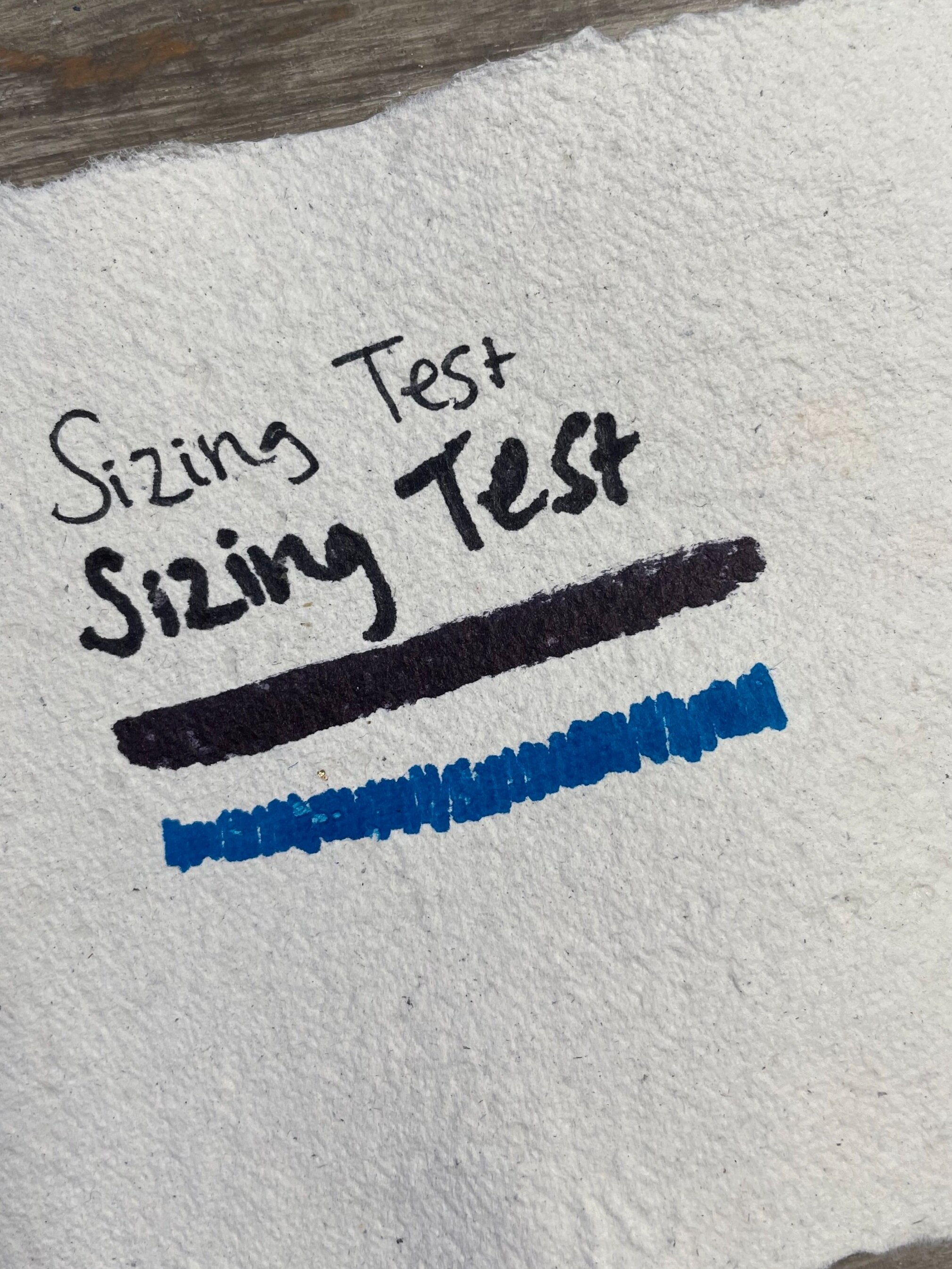 Sizing Handmade Paper with Wheat Starch Paste — Miner Book Co.