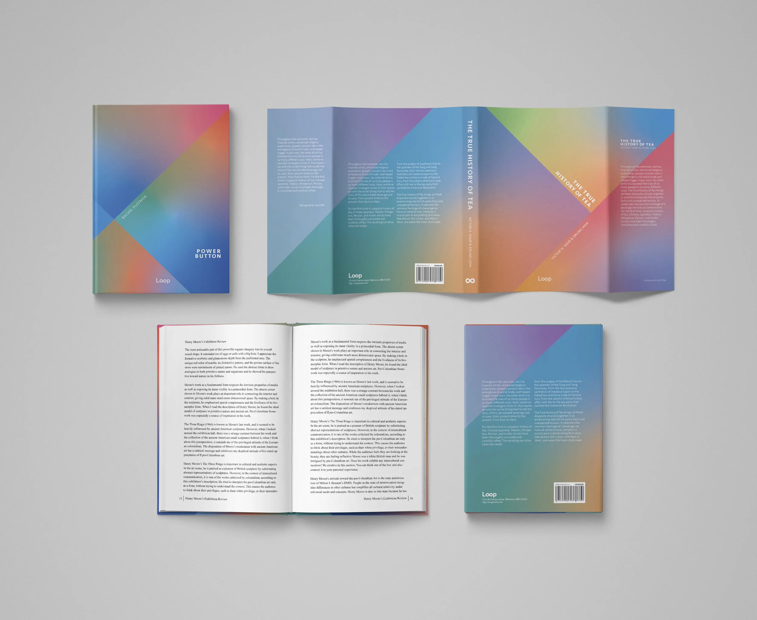 Loop–Book Cover Design