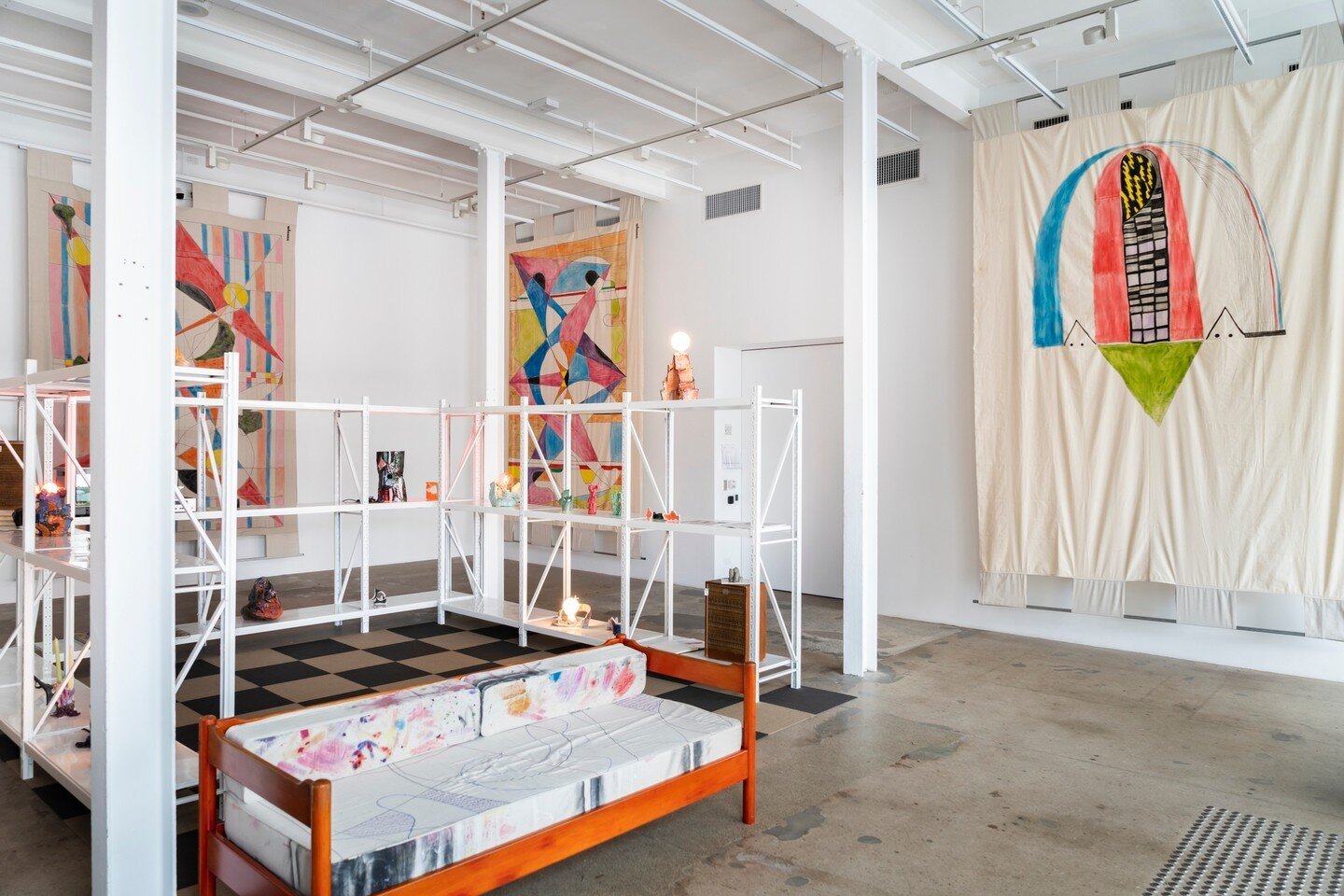 💫 Sub Urban Mystic, Clay and Conversation + Weekend Immendorff Perform Flood Life/Life Flood 💫⁠
⁠
Join us on Saturday 1 October from 3pm - 5pm to celebrate the closing of David M Thomas' exhibition, Sub Urban Mystic. You will have the opportunity t