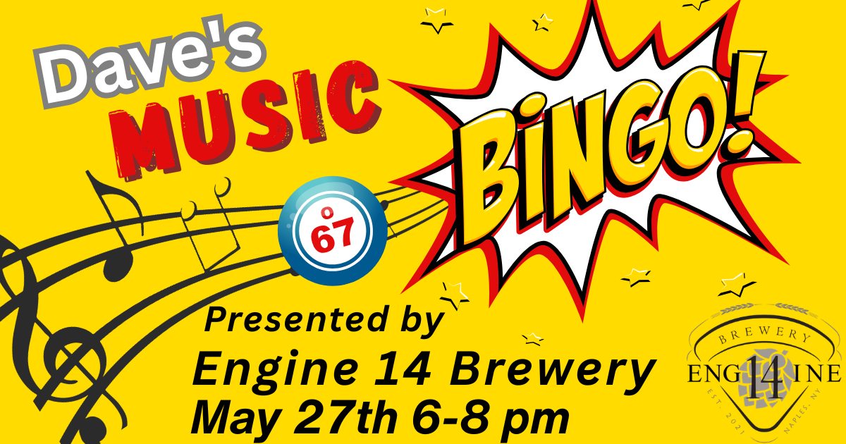 Dave’s Music Bingo