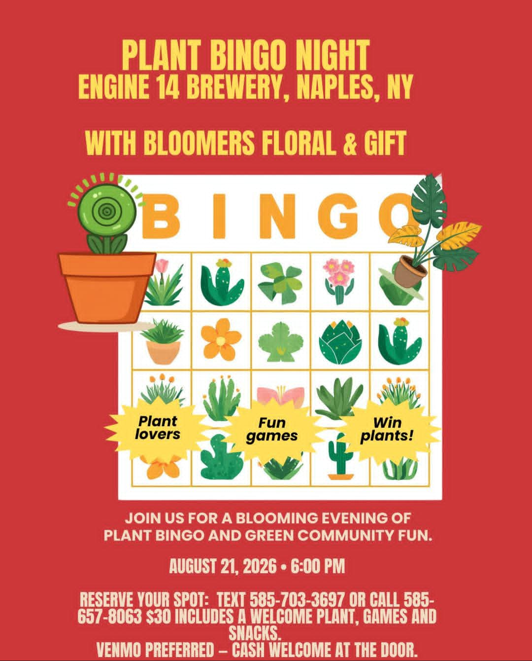 Plant Bingo