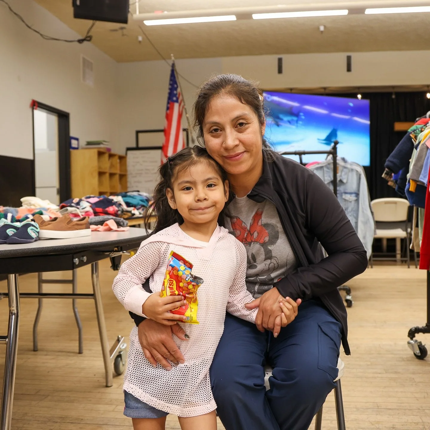 One of the four essential services we offer through our Child Development Center is Provisions&mdash;meeting tangible needs with care and dignity.

Through our clothing program, families receive brand-new clothes, helping them feel confident, seen, a