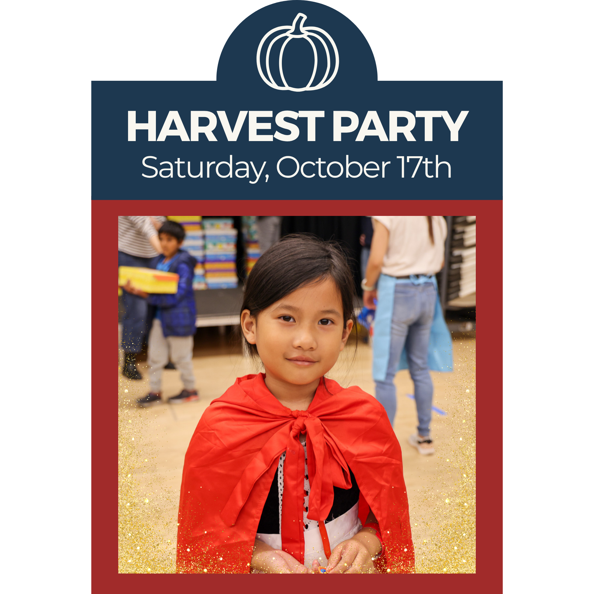Kick off our holiday outreach season with a festive Harvest Party for our Tenderloin neighbors, bringing our community together for a special meal, fun activities, and an afternoon of celebration and connection.