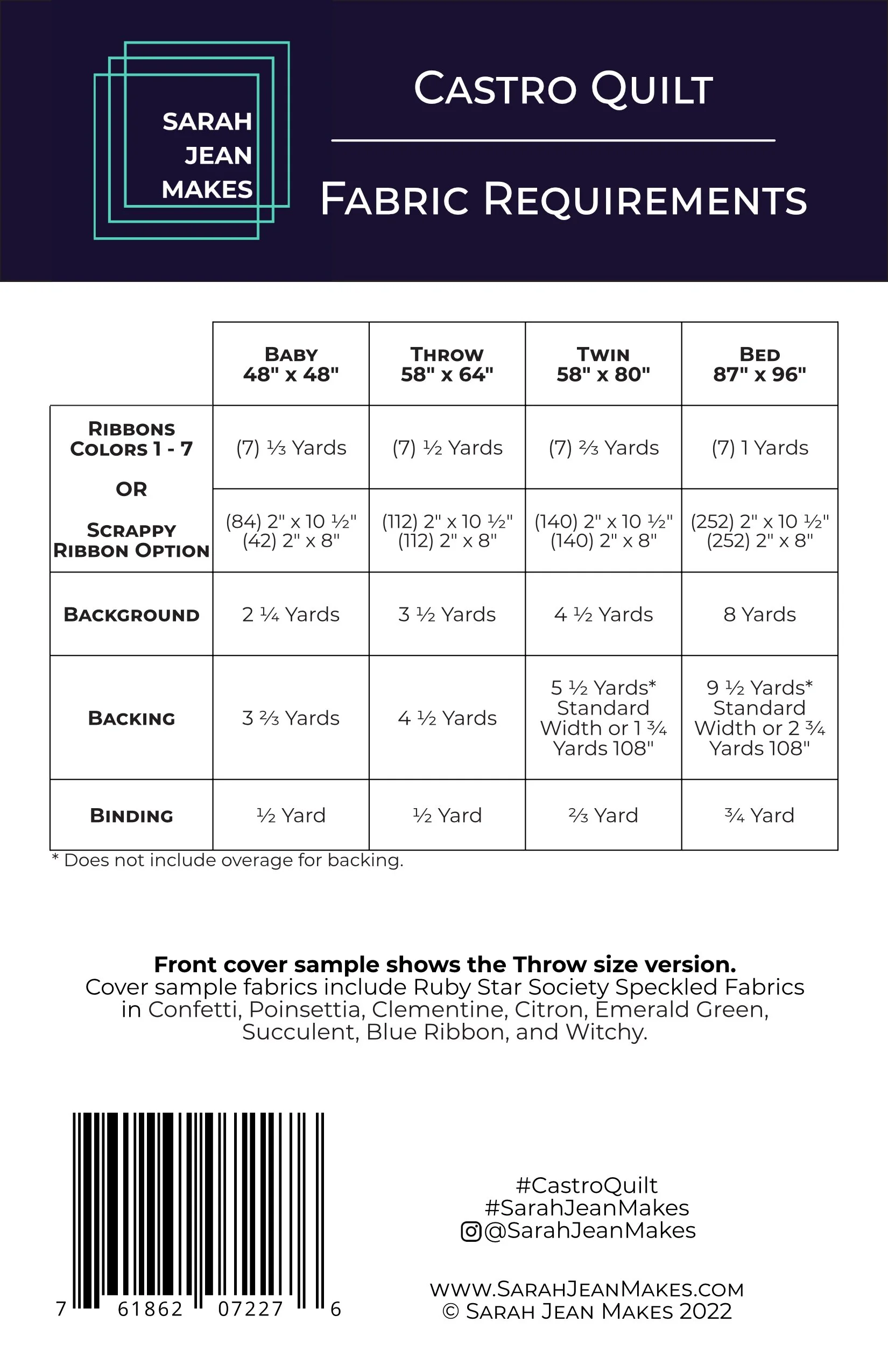 Castro Quilt - Sarah Jean Makes - Booklet back cover.jpg