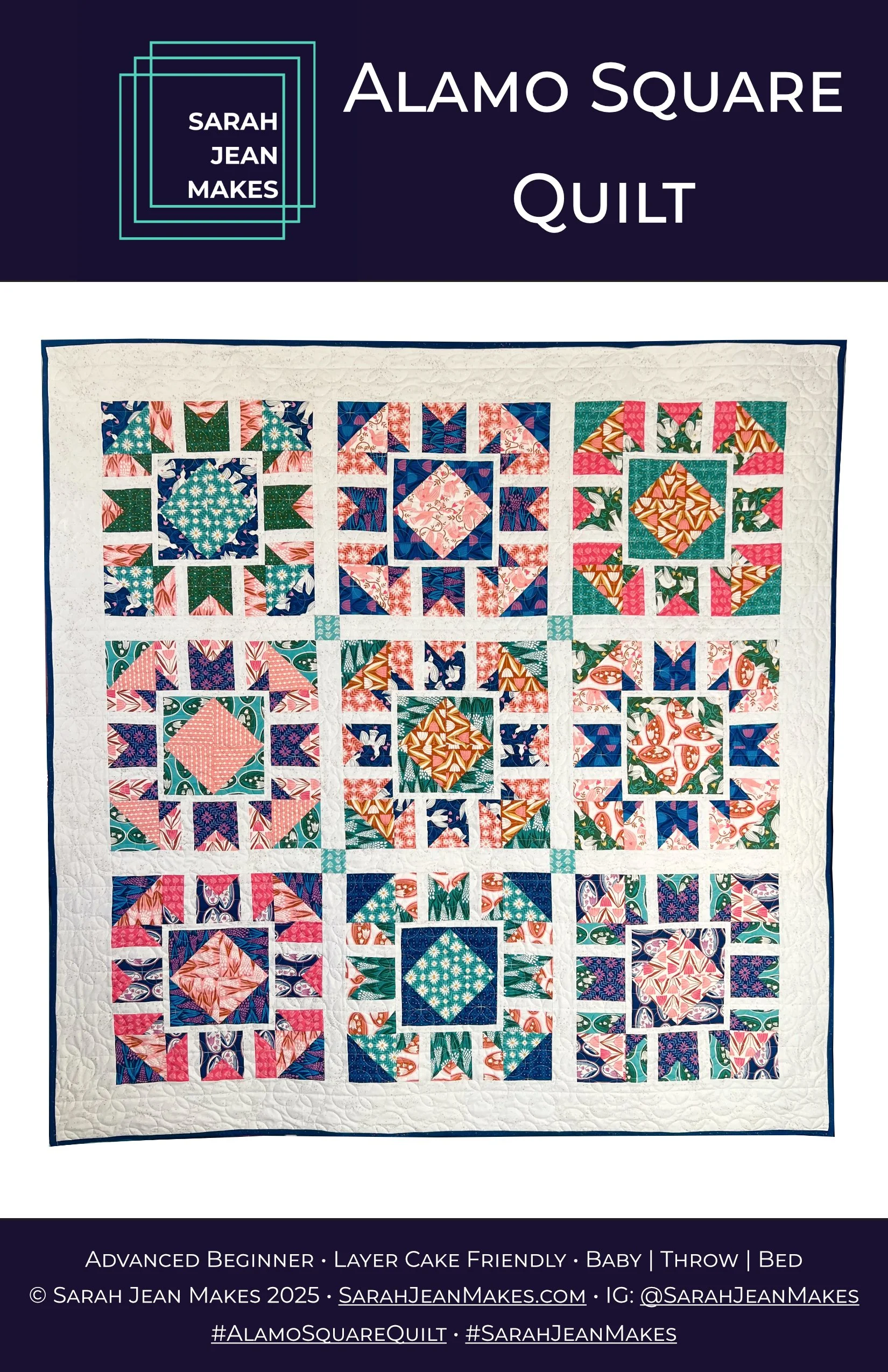 Alamo Square Quilt - Sarah Jean Makes booklet front cover.jpg