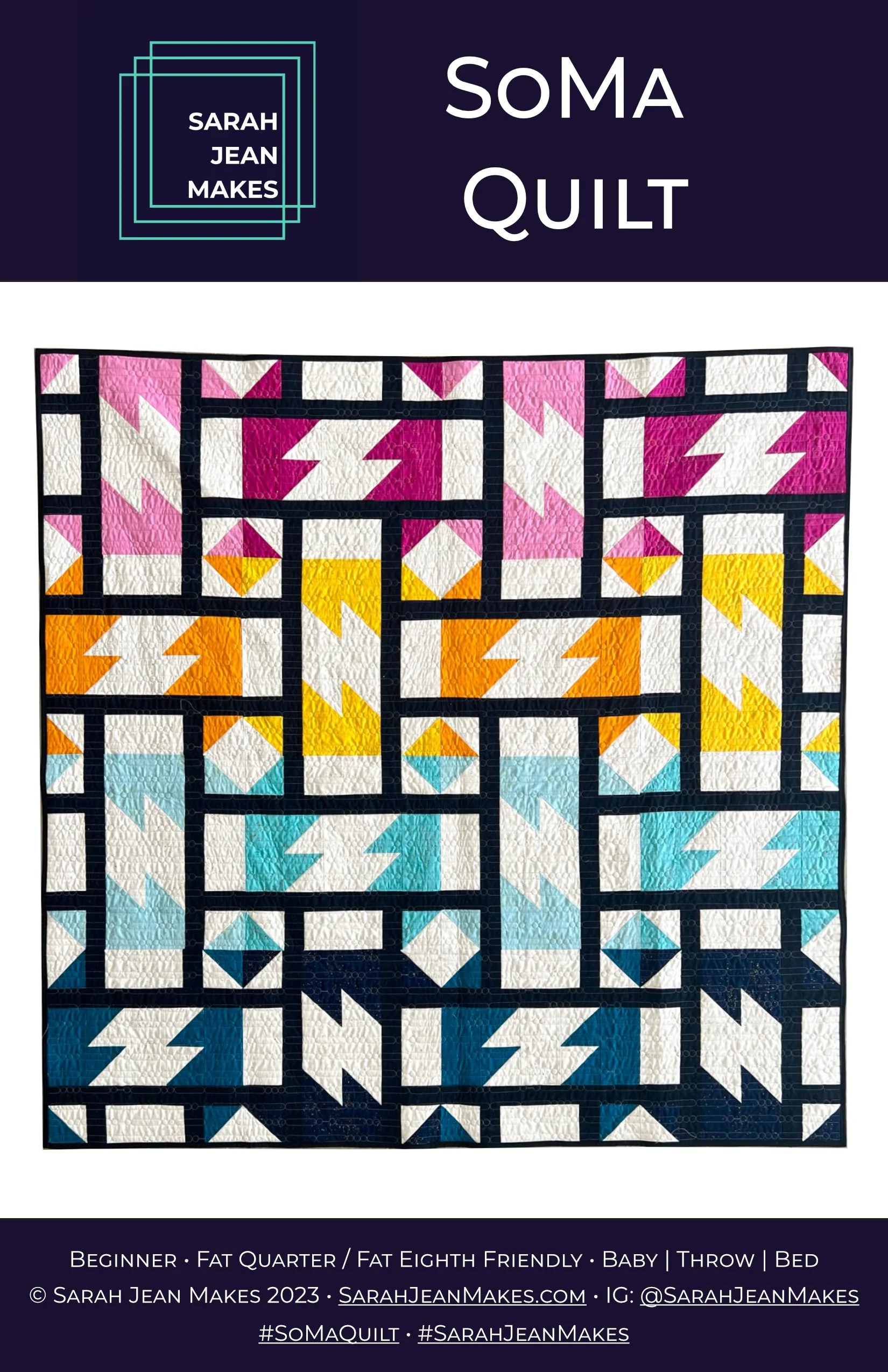 SoMa Quilt - Sarah Jean Makes - booklet front cover.jpg