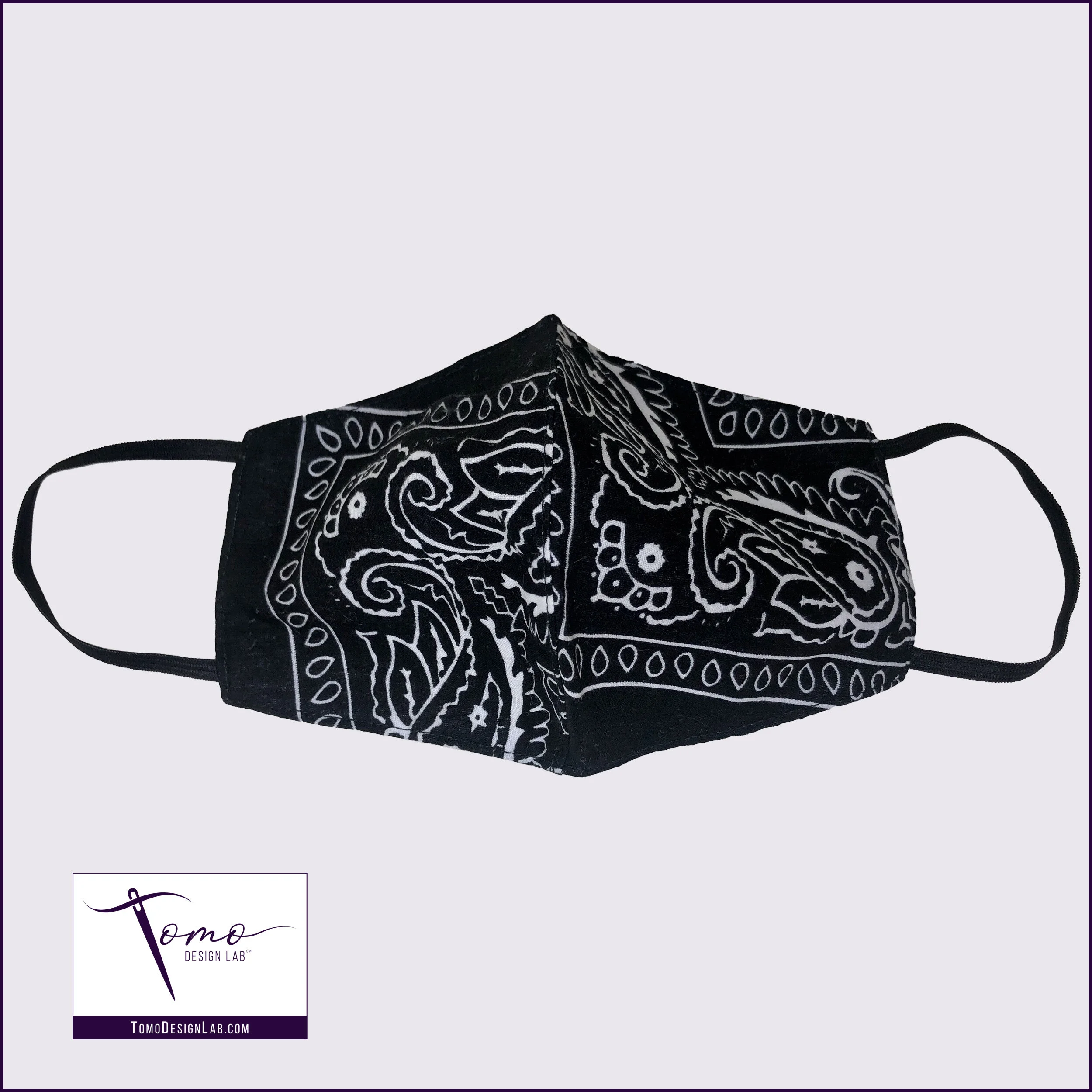 Bandana Black Face Mask
