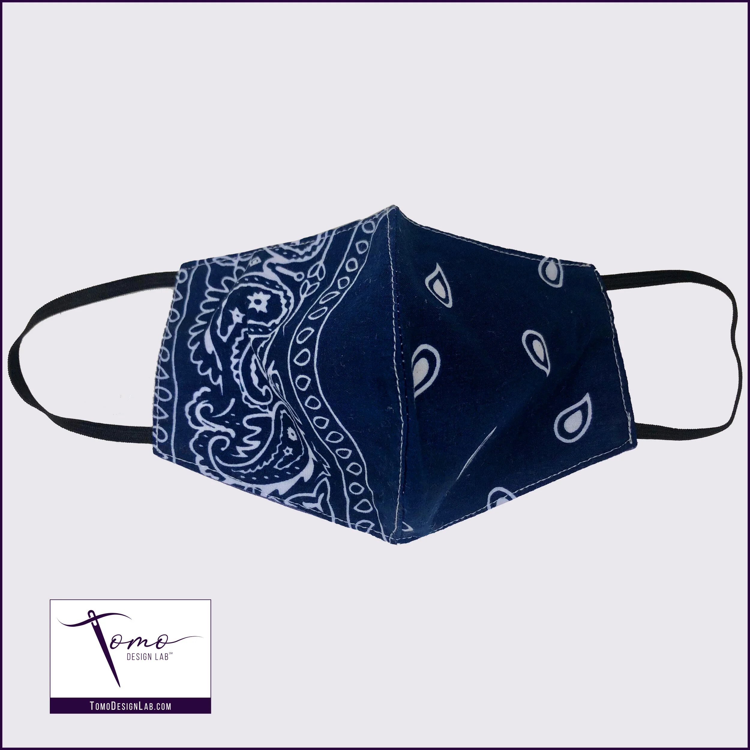 Bandana Navy Face Mask