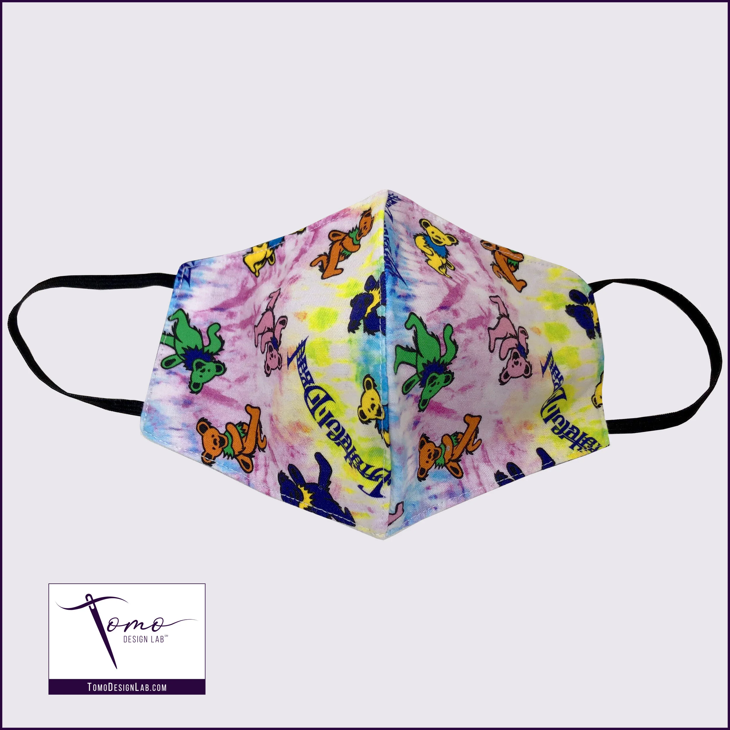 Grateful Dead Bears Face Mask