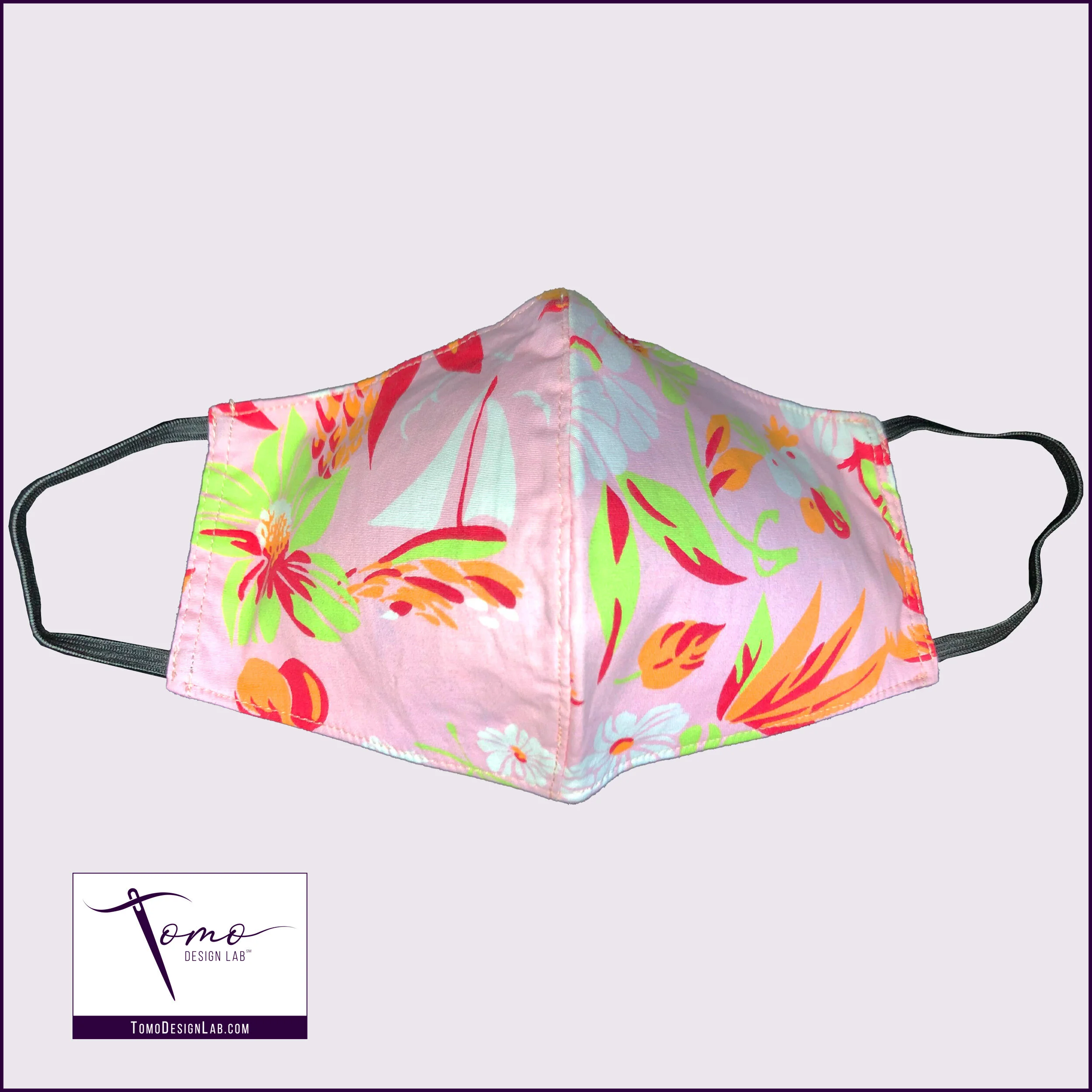 Tropical Pink Face Mask