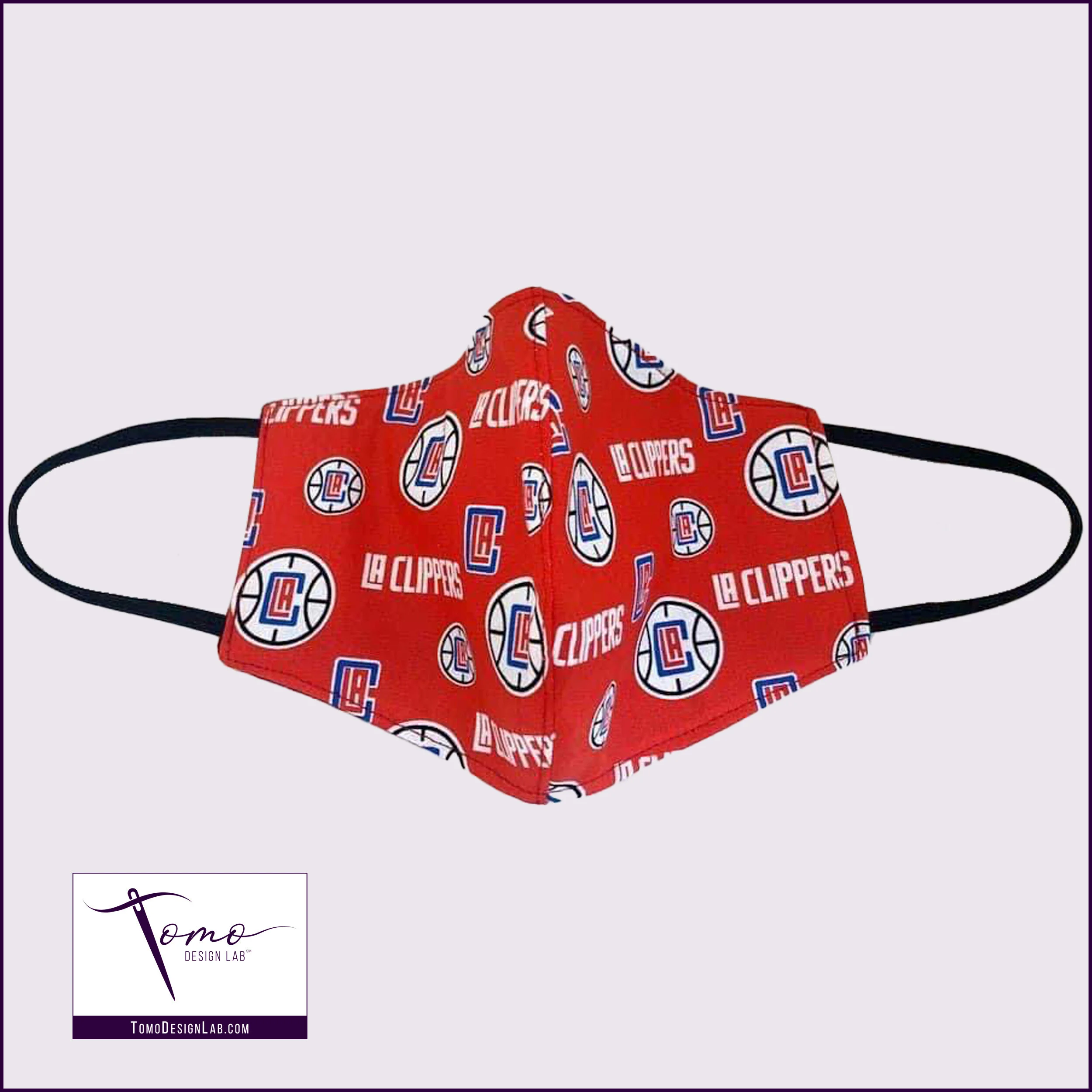 LA Clippers Face Mask