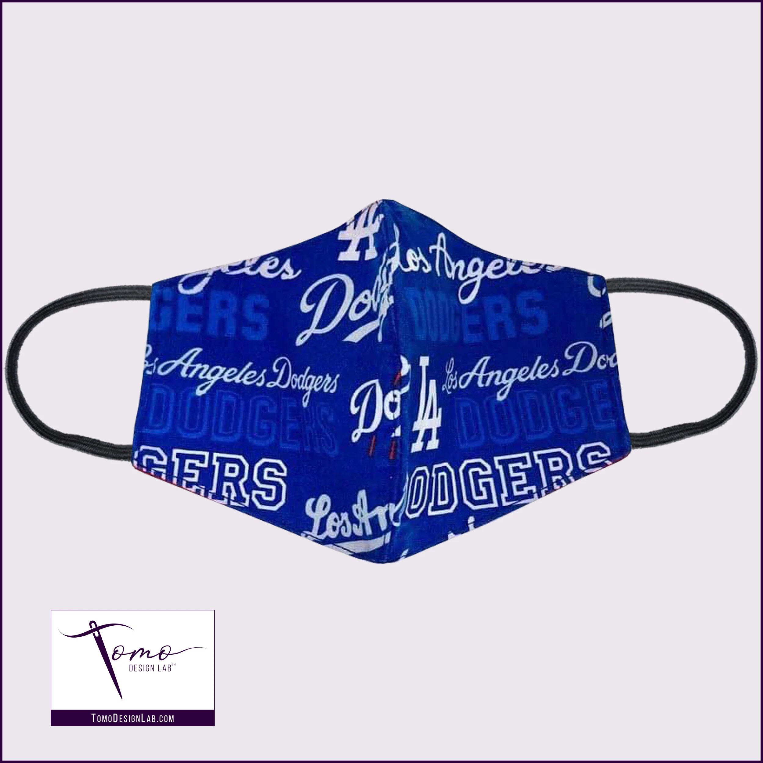 LA Dodgers Face Mask