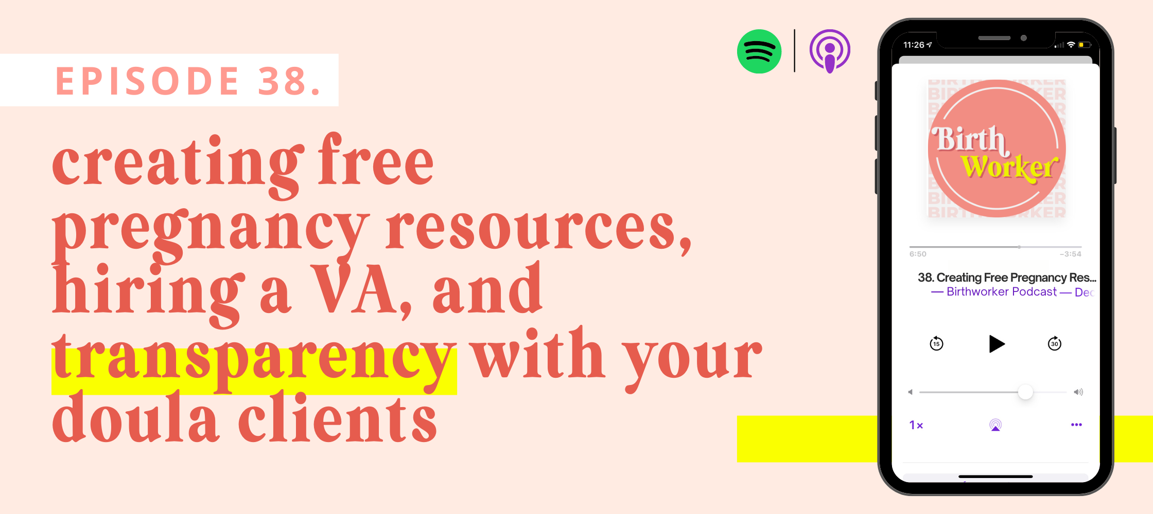 Creating Free Pregnancy Resources, Hiring a VA, and Transparency With Your Doula Clients
