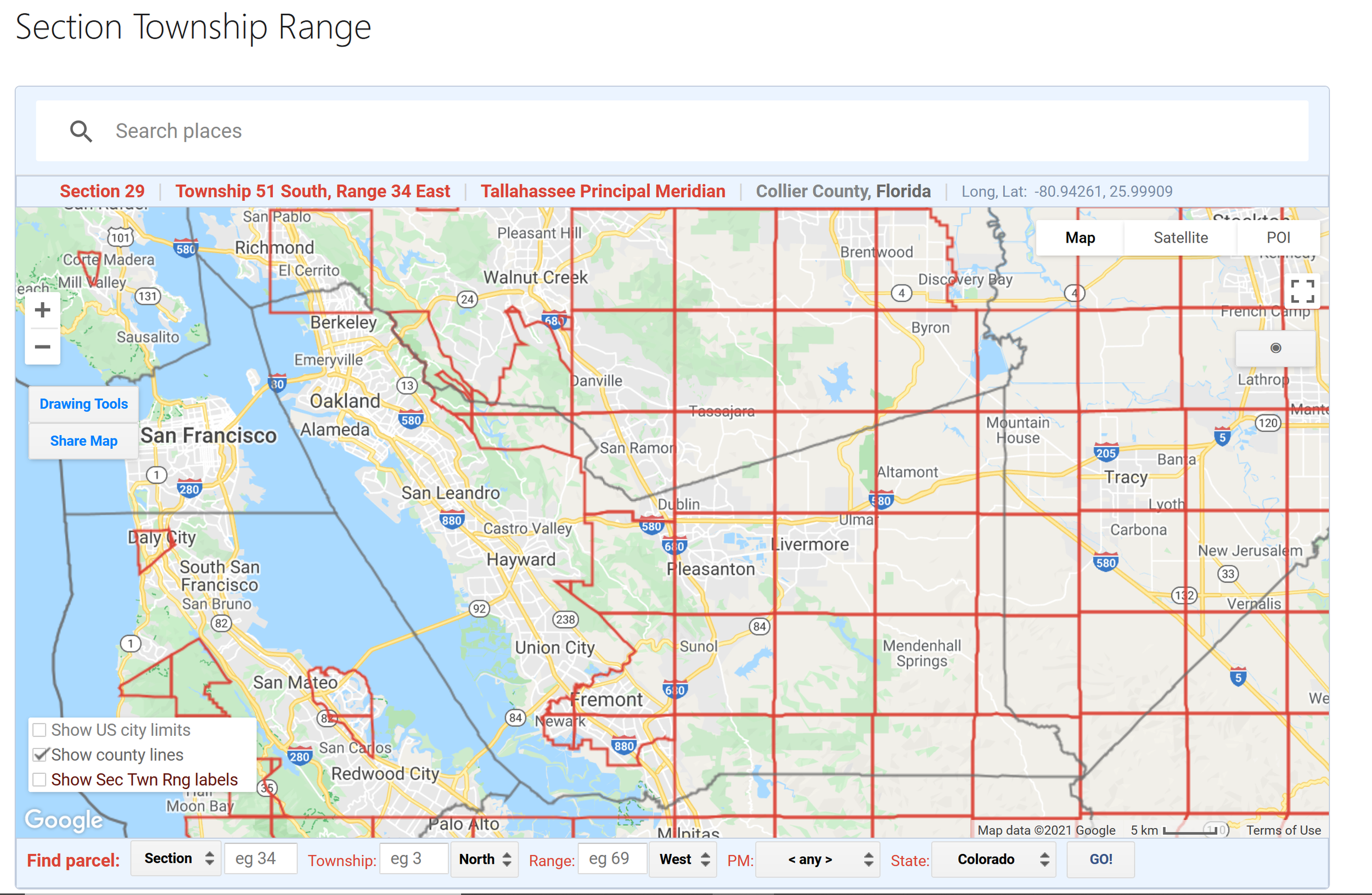 congressional township range screenshot.png