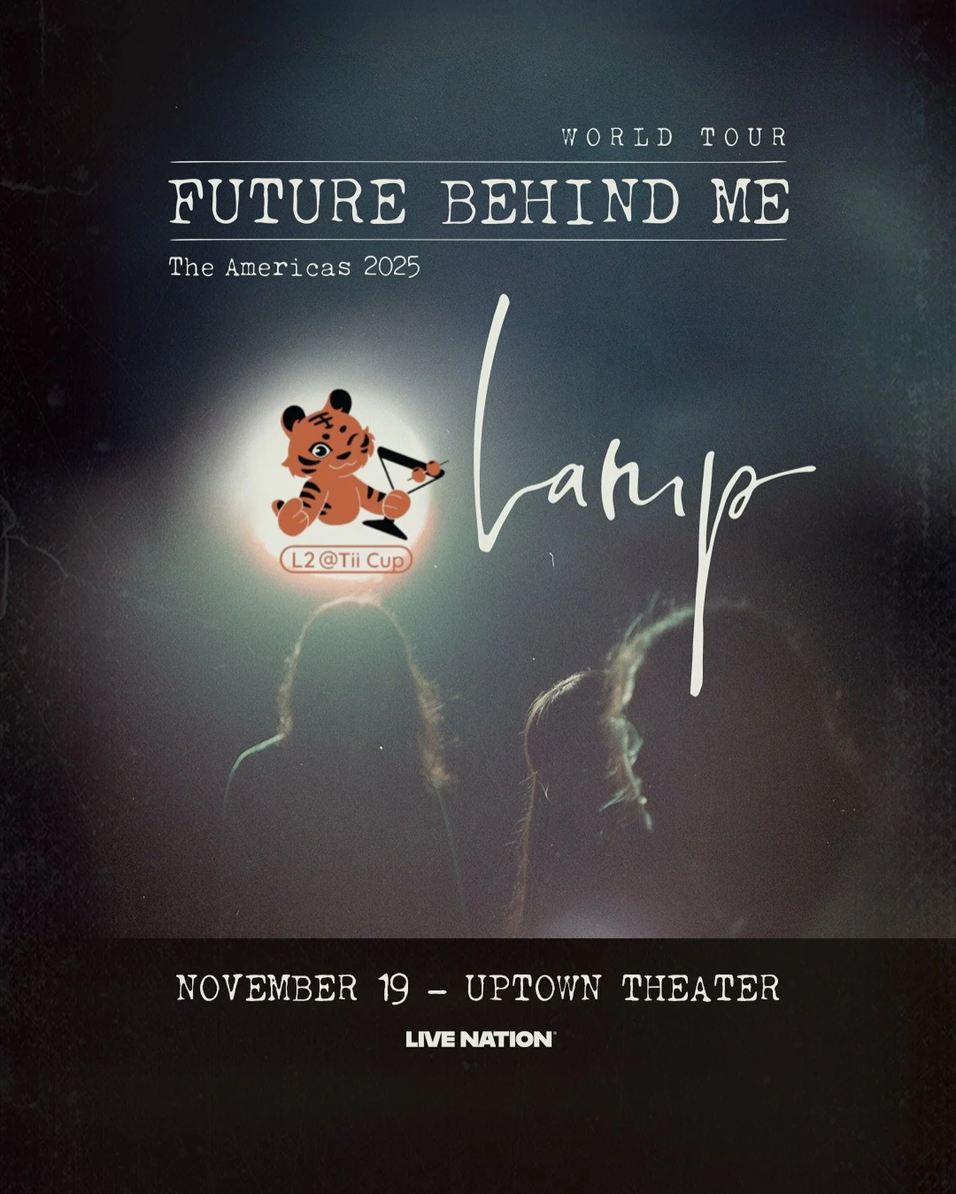 TICKET GIVEAWAY!!‼️We&rsquo;re partnering with @livenationmn to give away 2 tickets to Lamp&rsquo;s Future Behind Me World Tour show at the Uptown Theatre this coming Wednesday, November 19th!! To enter the giveaway:

1. Tag a friend you want to go w