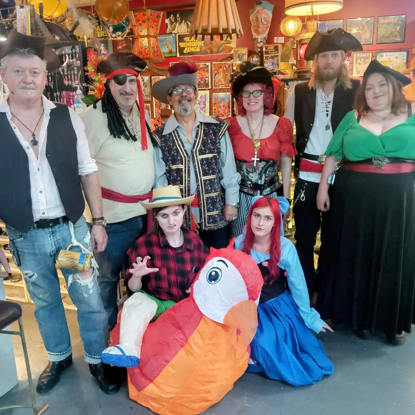 Searching for #treasure  Come to see what these #pirates have found for you! #lasvegasshopping #antiquealleylasvegas #vintagestore #nothingtodoinvegas #artsdistrictlv #cosplay #shopsmall #shoplocal