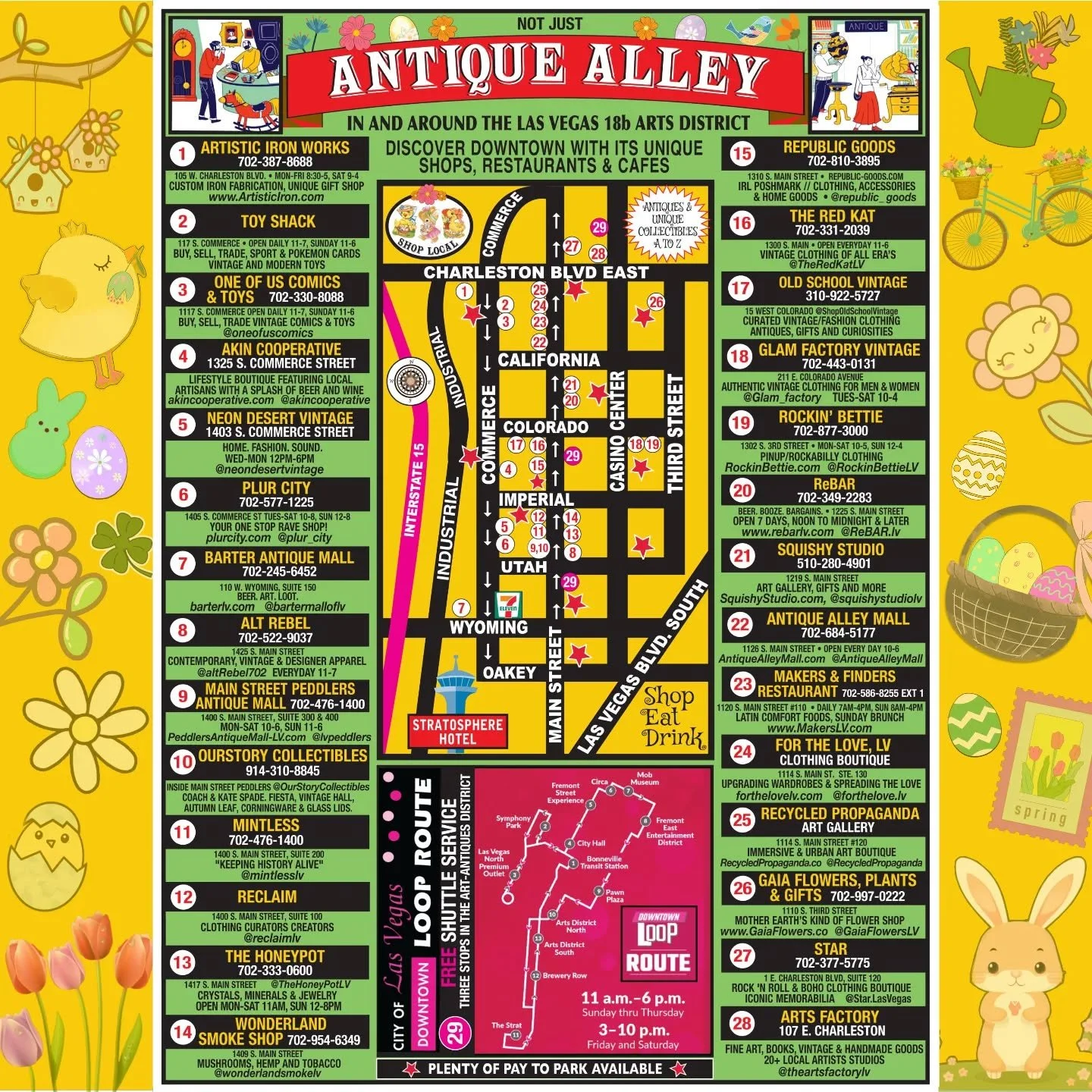 Antique Alley in #lasvegas #artsdistrictlv #lasvegasshopping  #vintageshopping @antiquealleymall @lvpeddlers @bartermalloflv