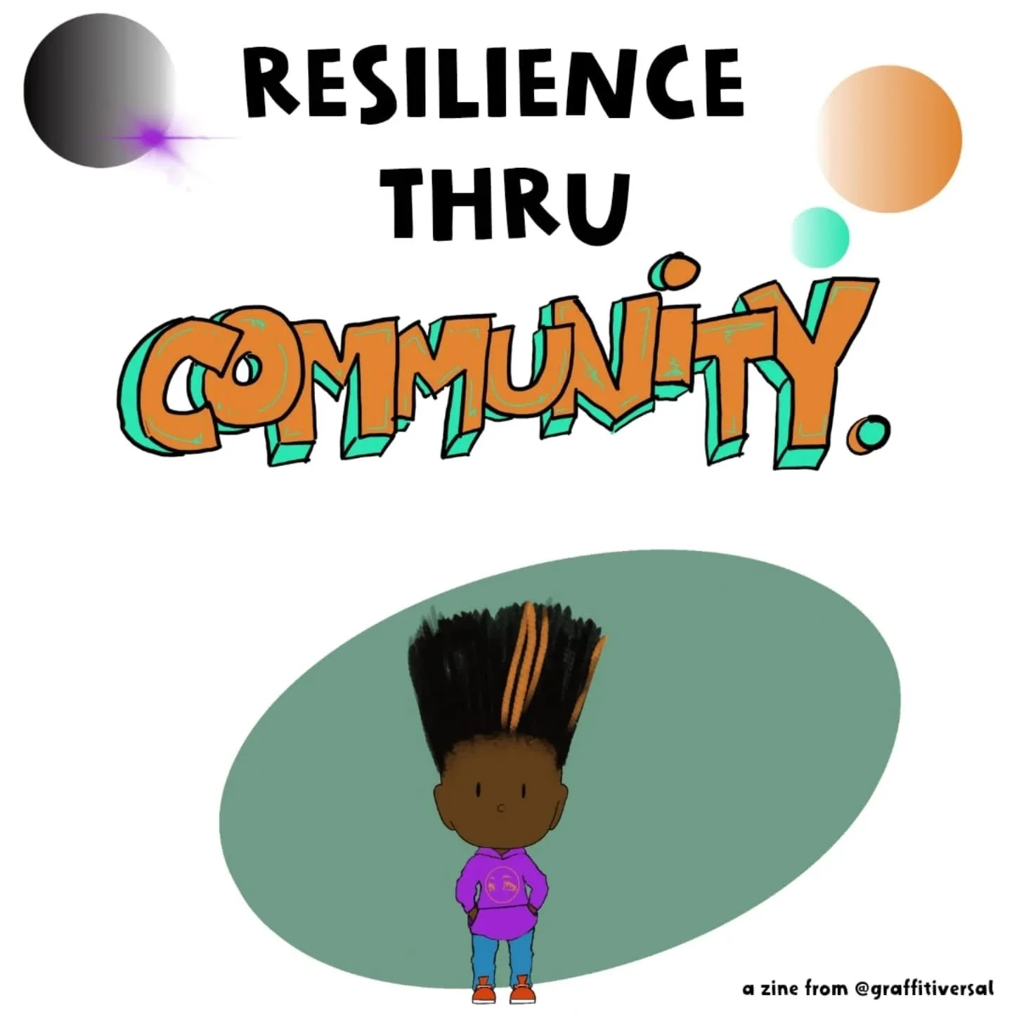 Resilience is community. Community is resilience.

Here's a zine you can use to reflect on how you might plug into community as a way to strengthen your resilience in the moment we're in. It's a place I'm in reflection of as well.

Click the link in 