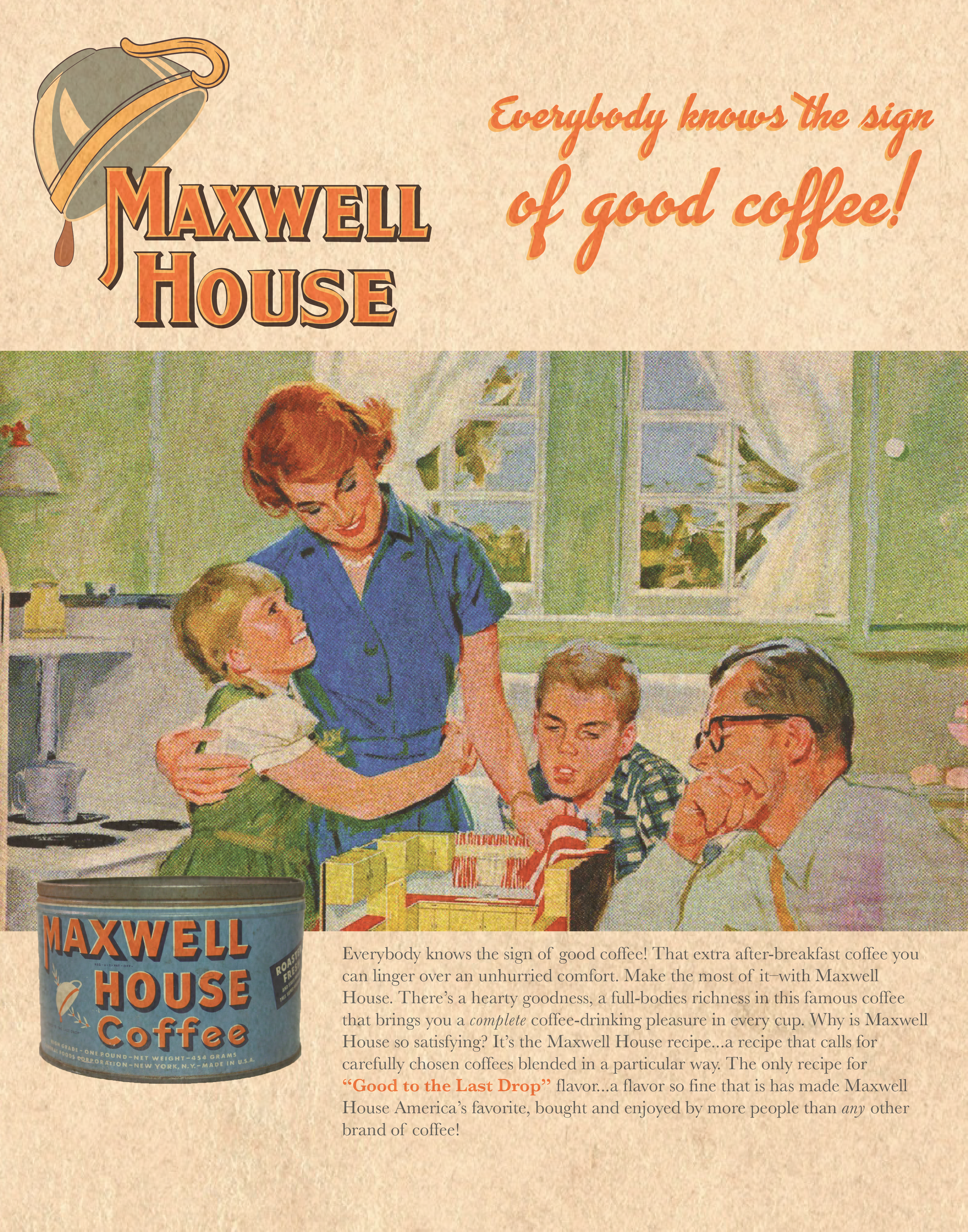 Maxwell House Advertisement