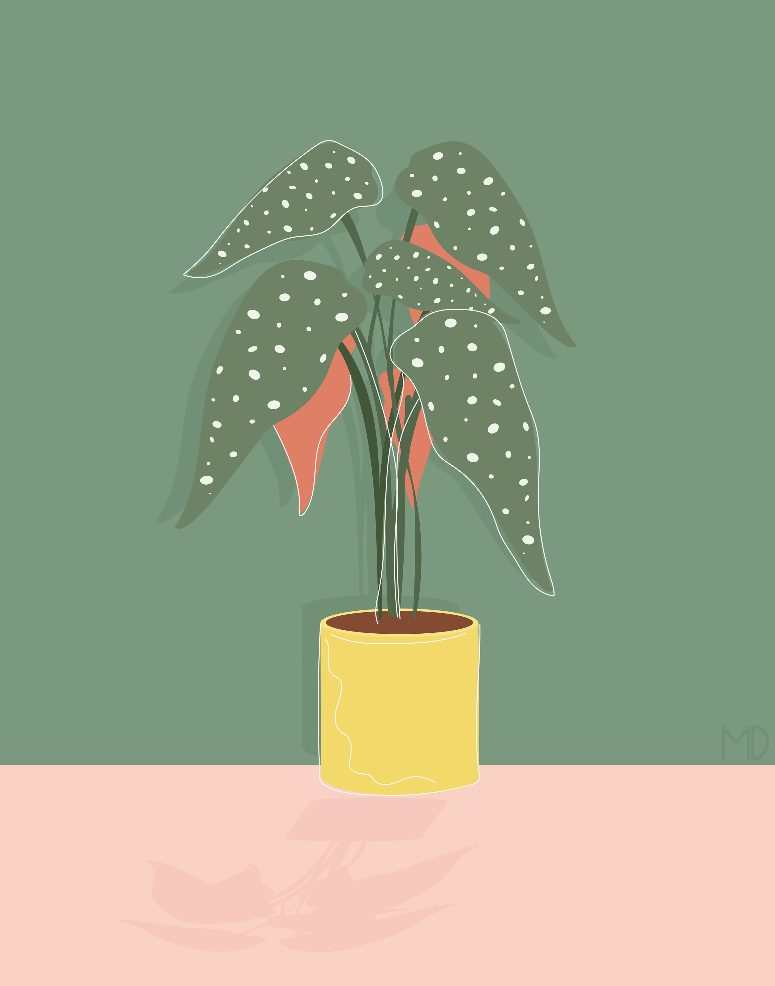 Plant Digital Print