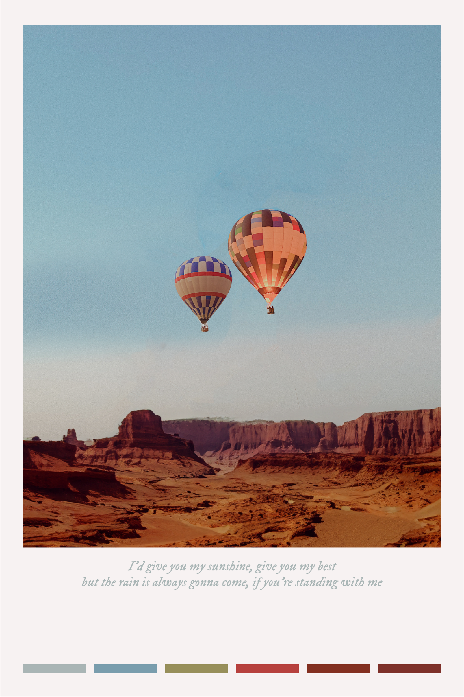 Taylor Swift Folklore Lyric Poster