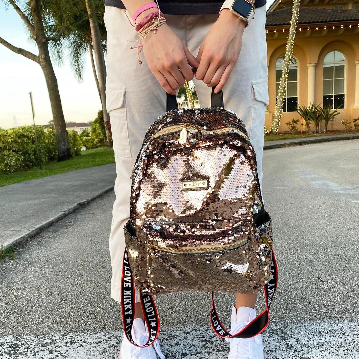 Perfect for city adventures, the Nikky Gretel Backpack gives you the perfect finishing pop up touch on the go!💕Visit our official website nicoleleeusa.com/nl-stores to find your nearest distributor to shop our new arrivals! To shop directly visit ni