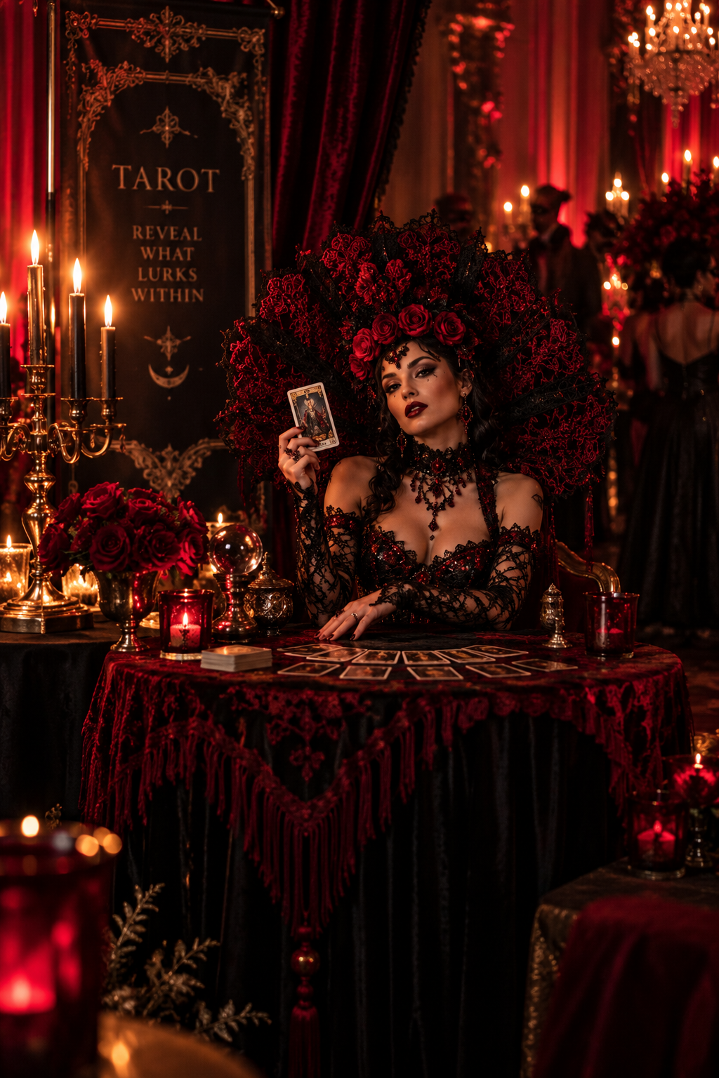 Gothic Tarot Reader at the Masquerade.png