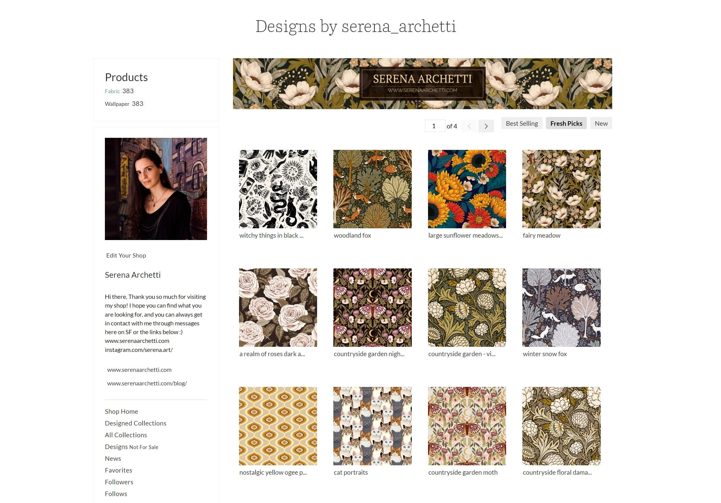 Should you sell your patterns on Spoonflower? My experience so far ...