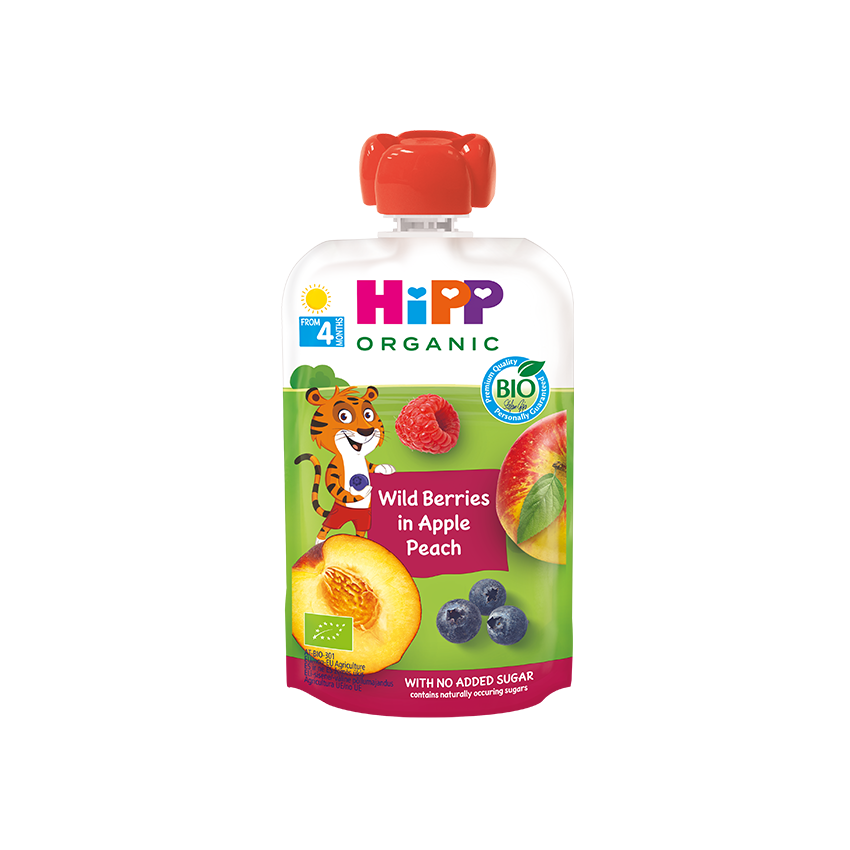 Pouch - Wild Berries in Apple and Peach - 100g