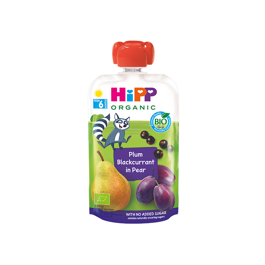Pouch - Plum, Pear & Blackcurrant - 100g