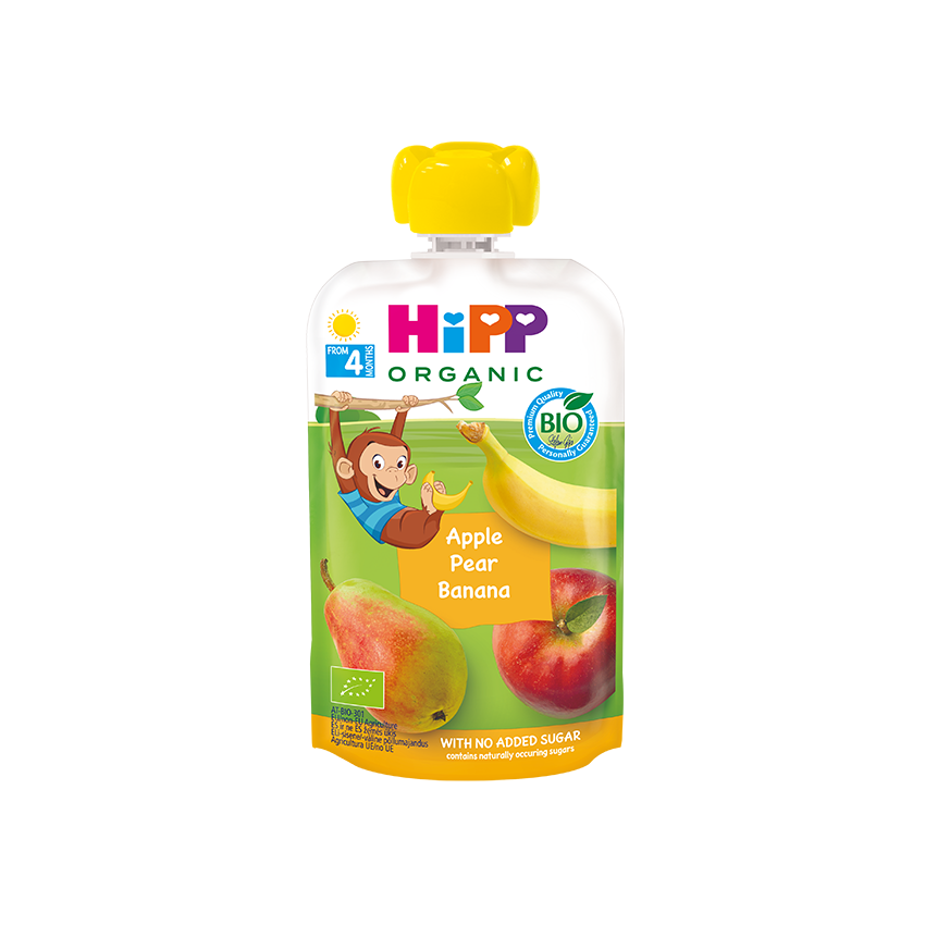 Pouch - Apple, Pear and Banana - 100g