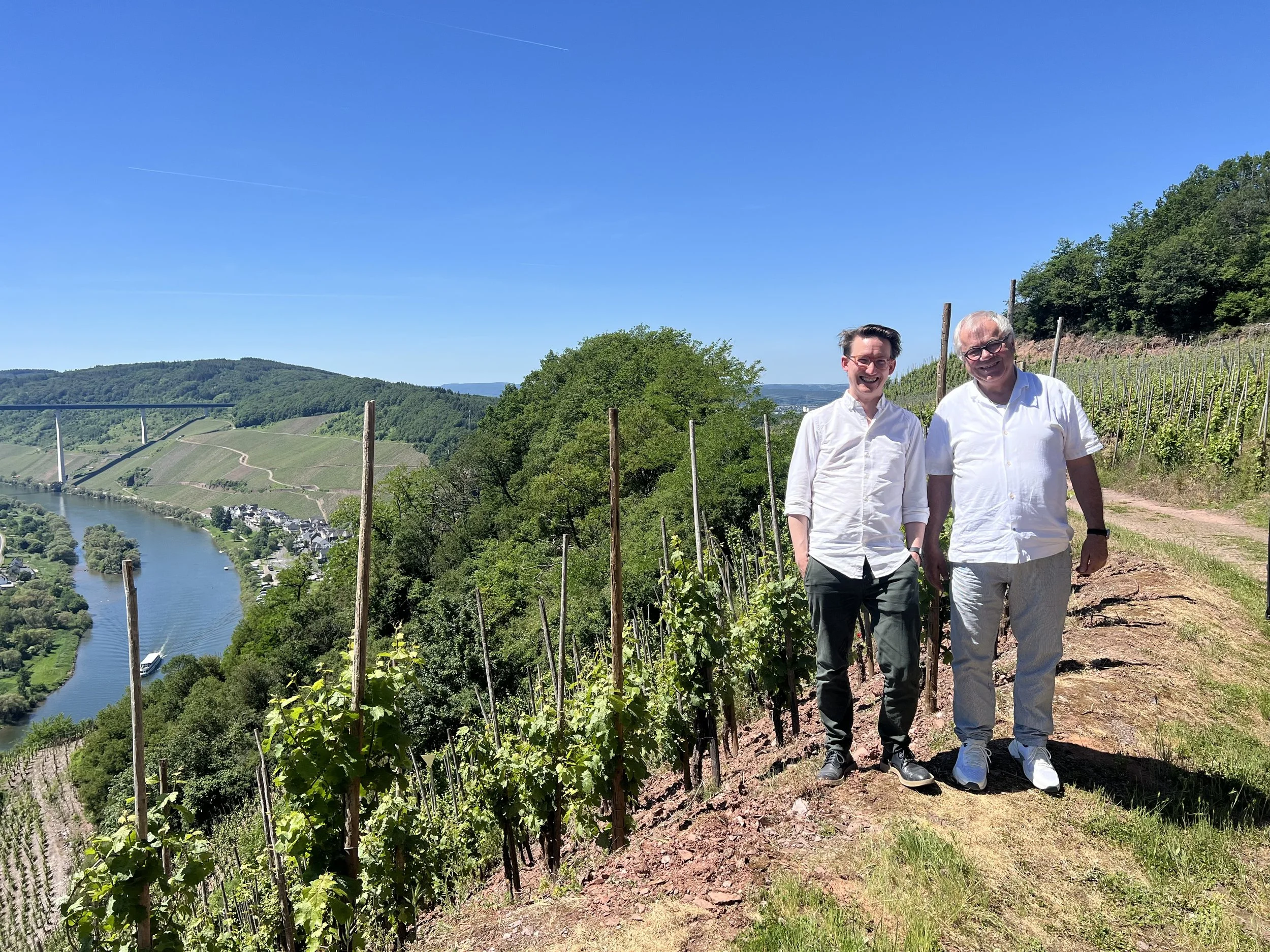 Smagning med Johannes fra Rebenhof i Mosel
